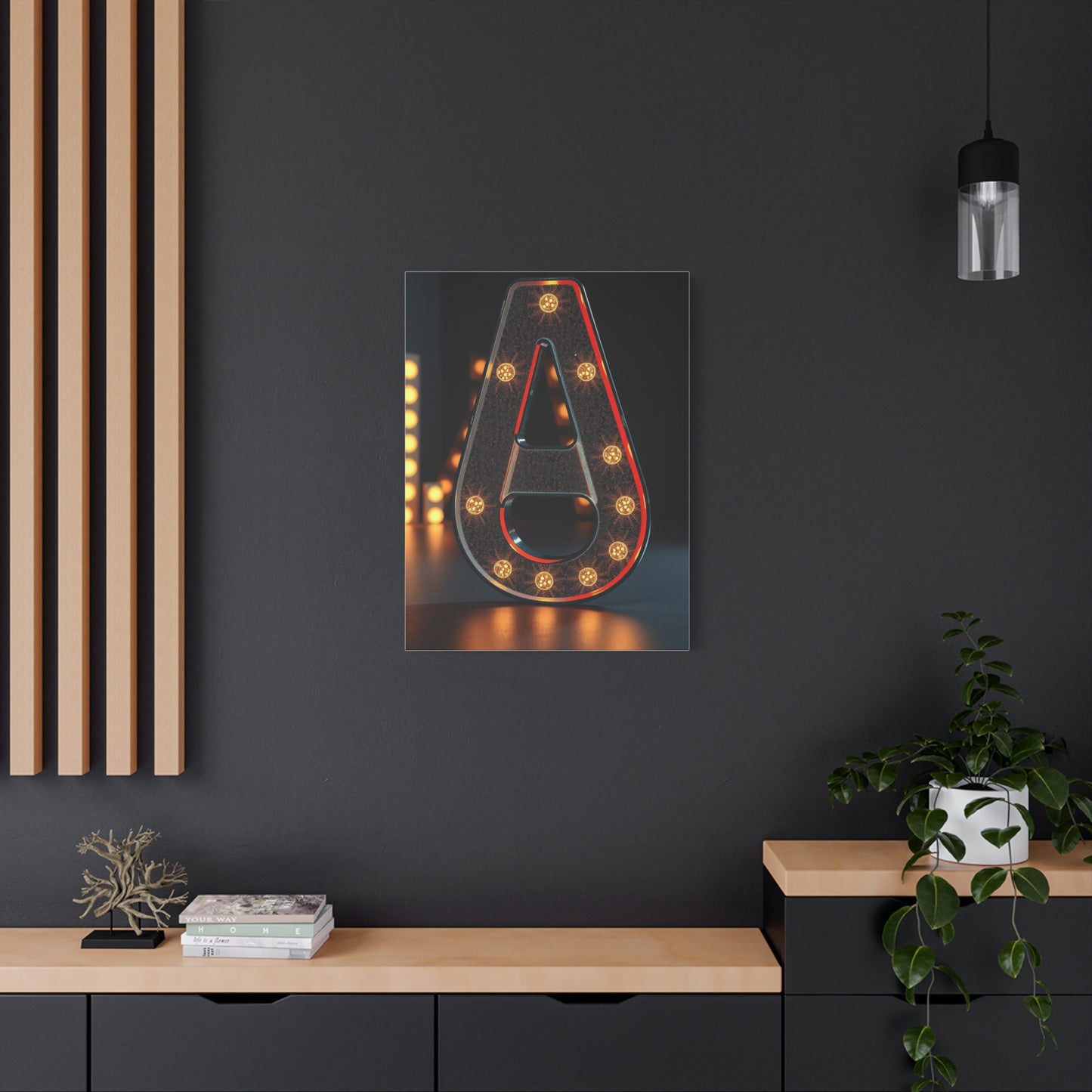 Elite Alphabet & Letter Art Vision Wall Art & Canvas Print