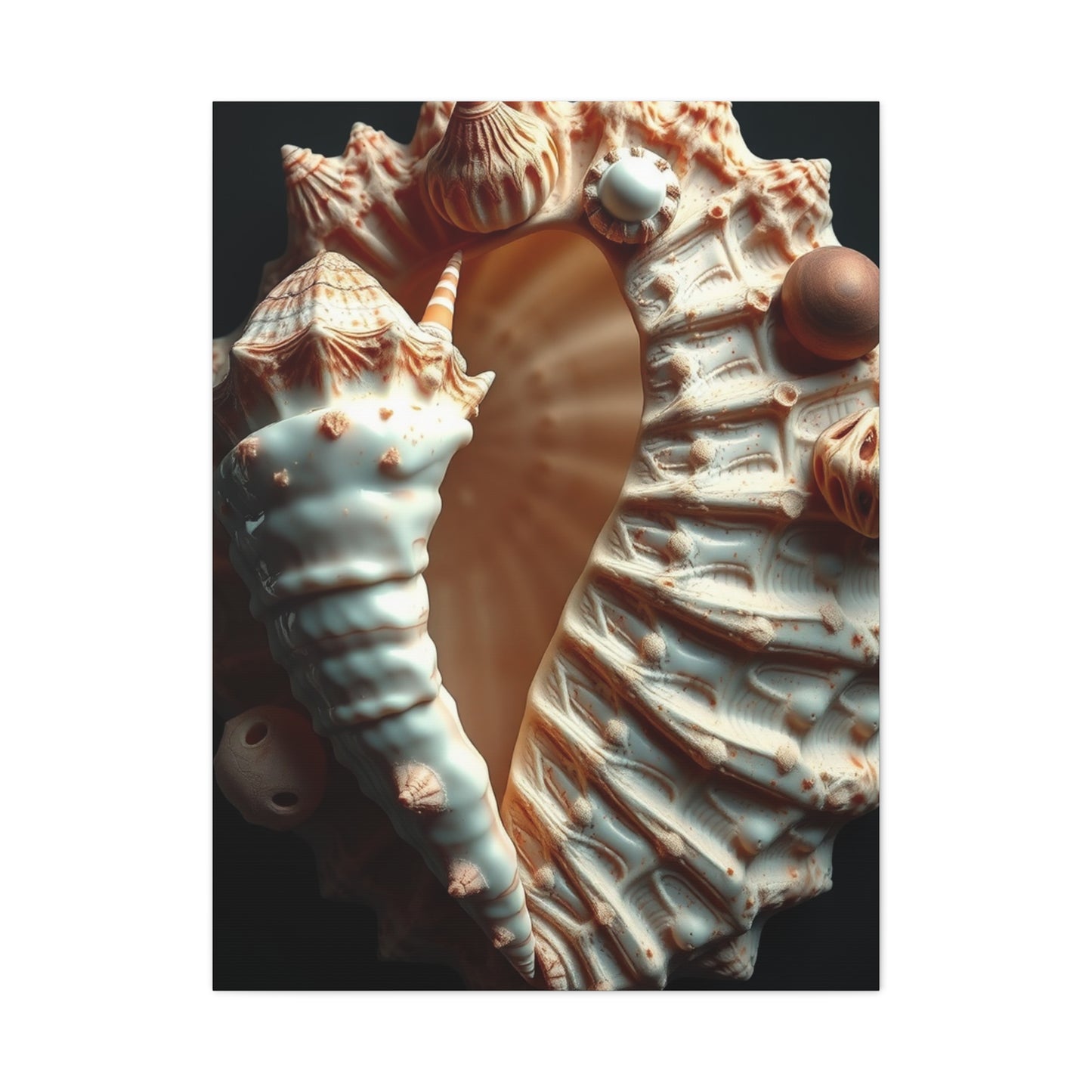Masterpiece Shells Art Vision Wall Art & Canvas Print
