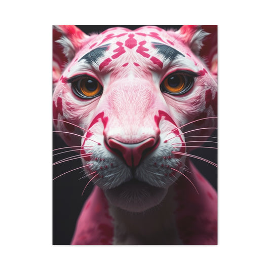 Rosy Panther Enchantment Wall Art & Canvas Print