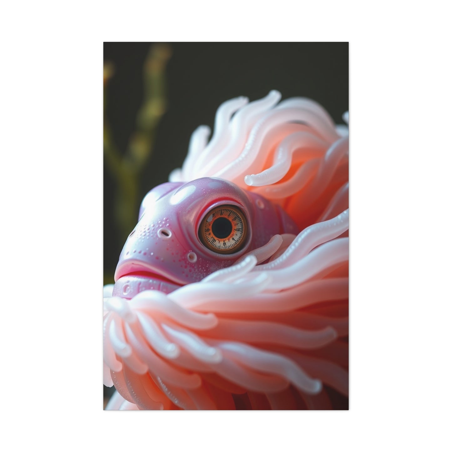 Tranquil Aquamarine Vista Wall Art & Canvas Print