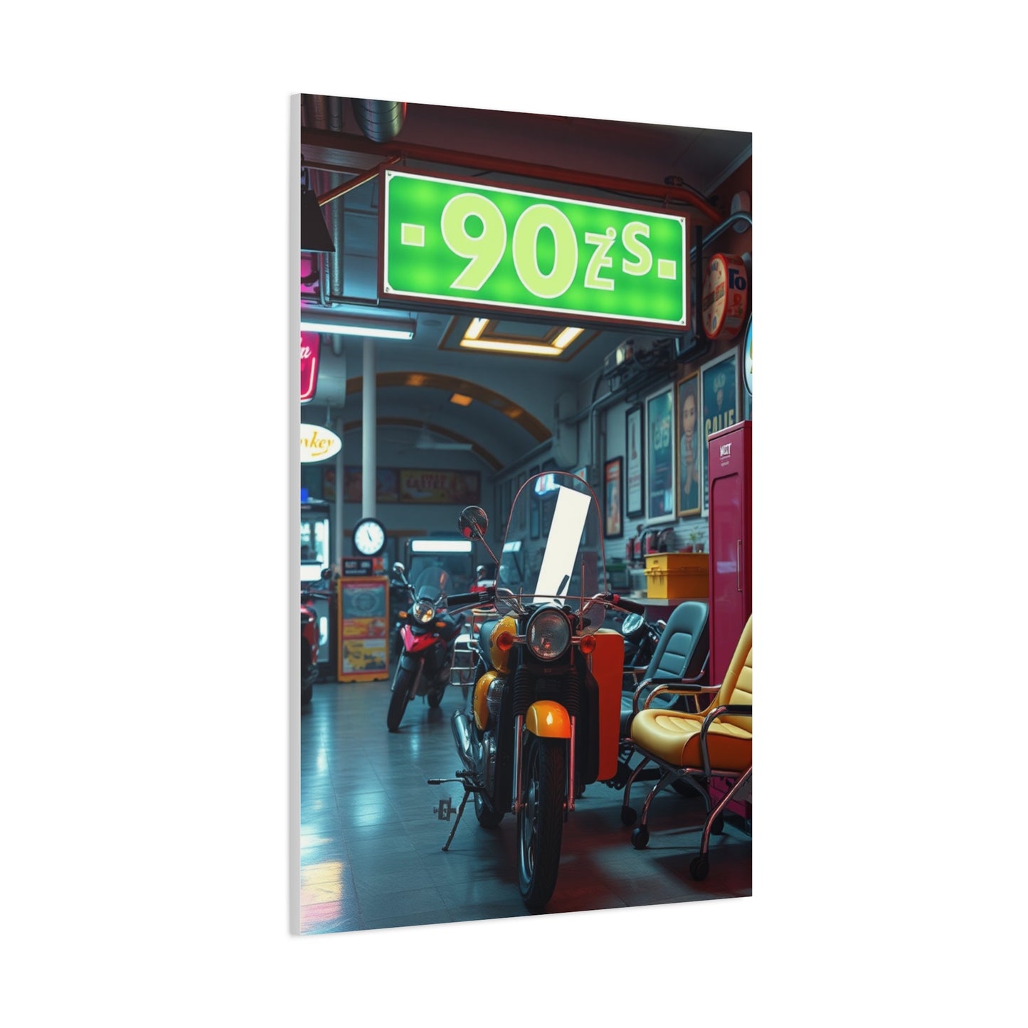 Elite 90’s Nostalgia Art Vision Wall Art & Canvas Print