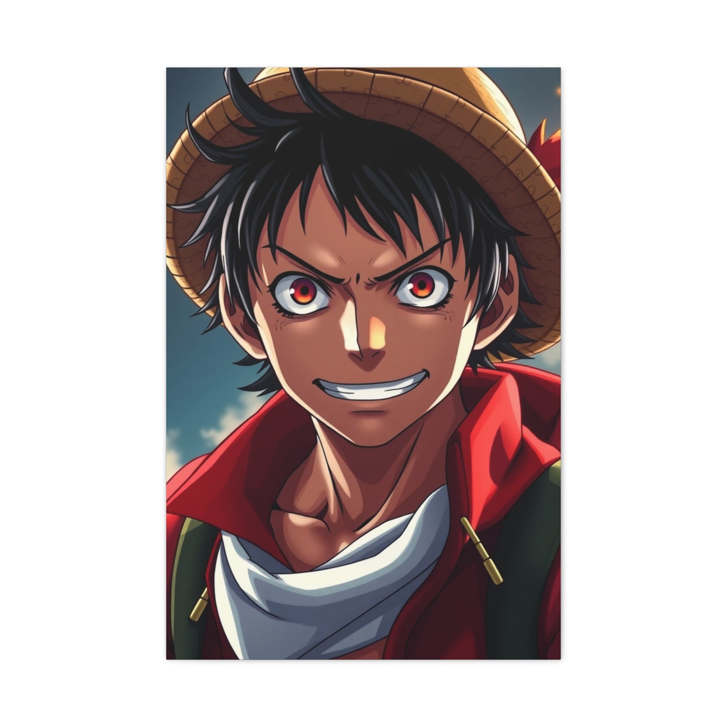 Elite Monkey D. Luffy Art Vision Wall Art & Canvas Print