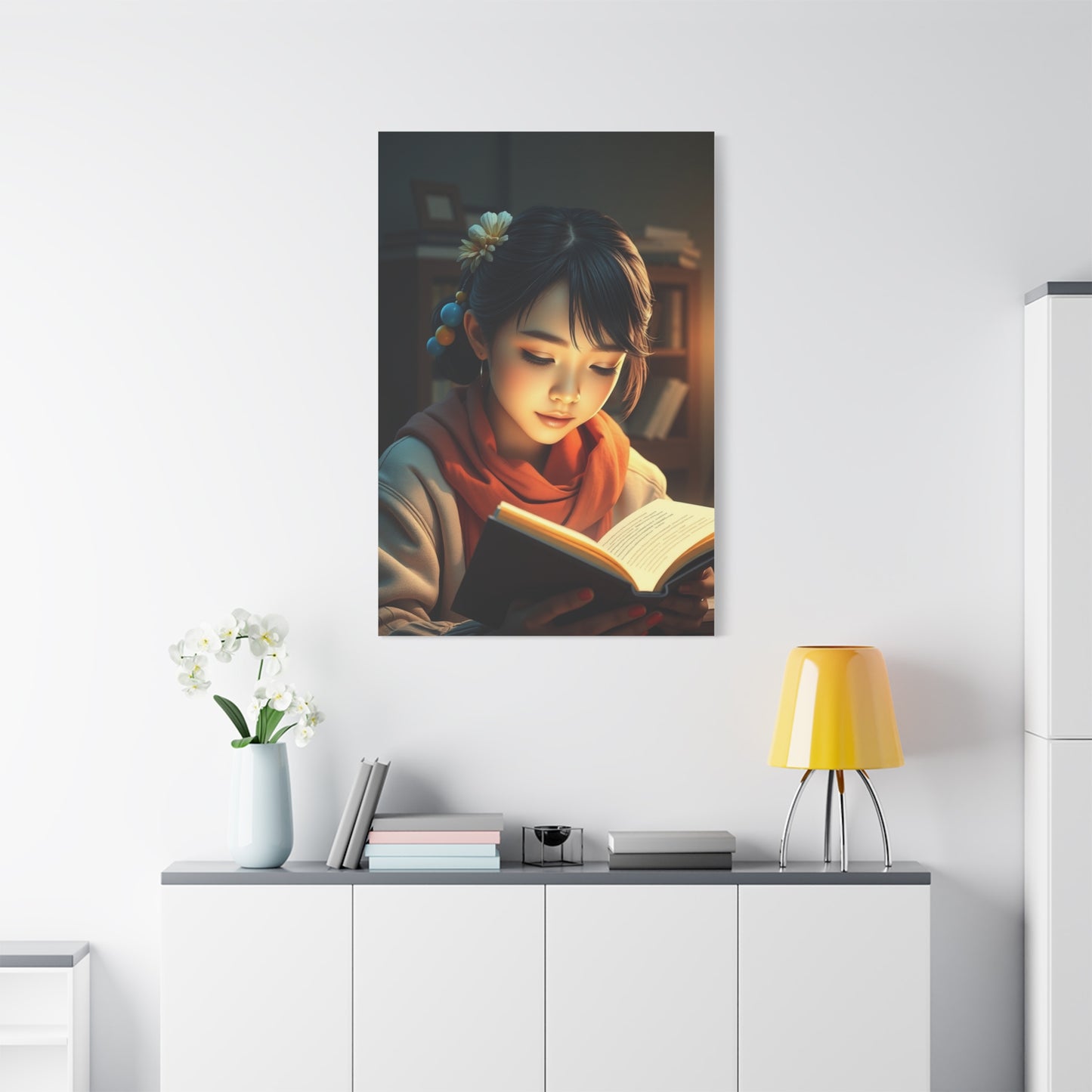 Reading Wall Art Luxury Canvas Wall Art & Canvas Print
