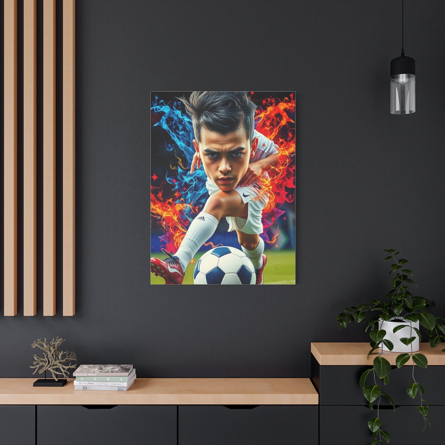 Elite Soccer Art Vision Wall Art & Canvas Print