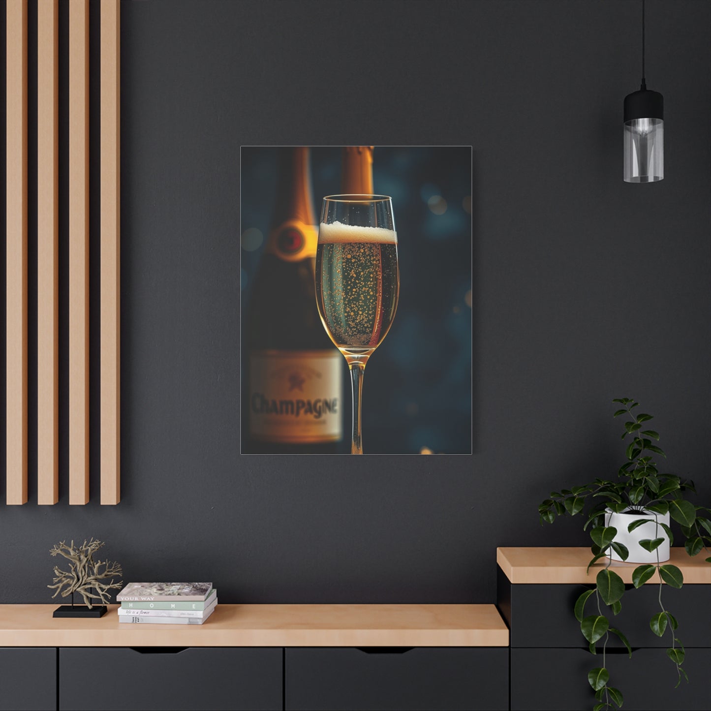 Supreme Champagne Art Collection Wall Art & Canvas Print
