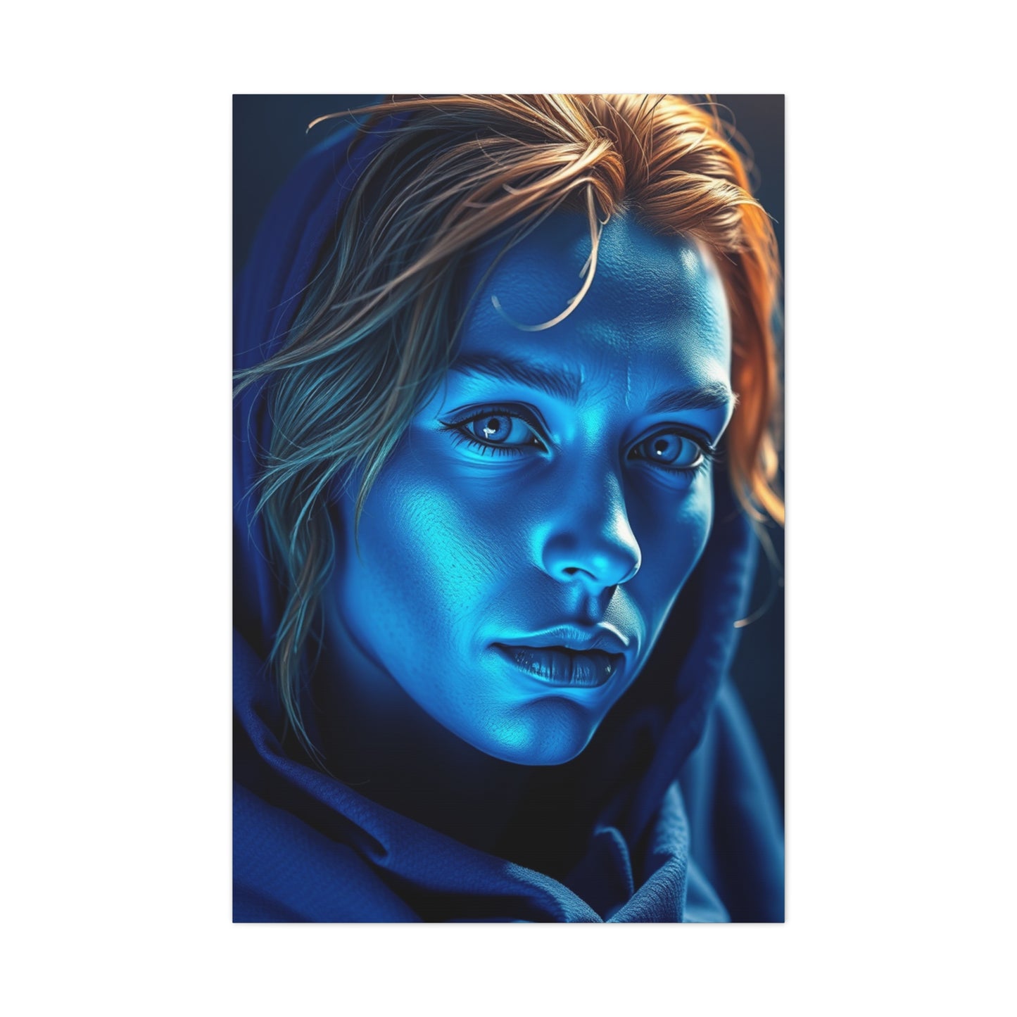 Royal Blue Elysium Wall Art & Canvas Print