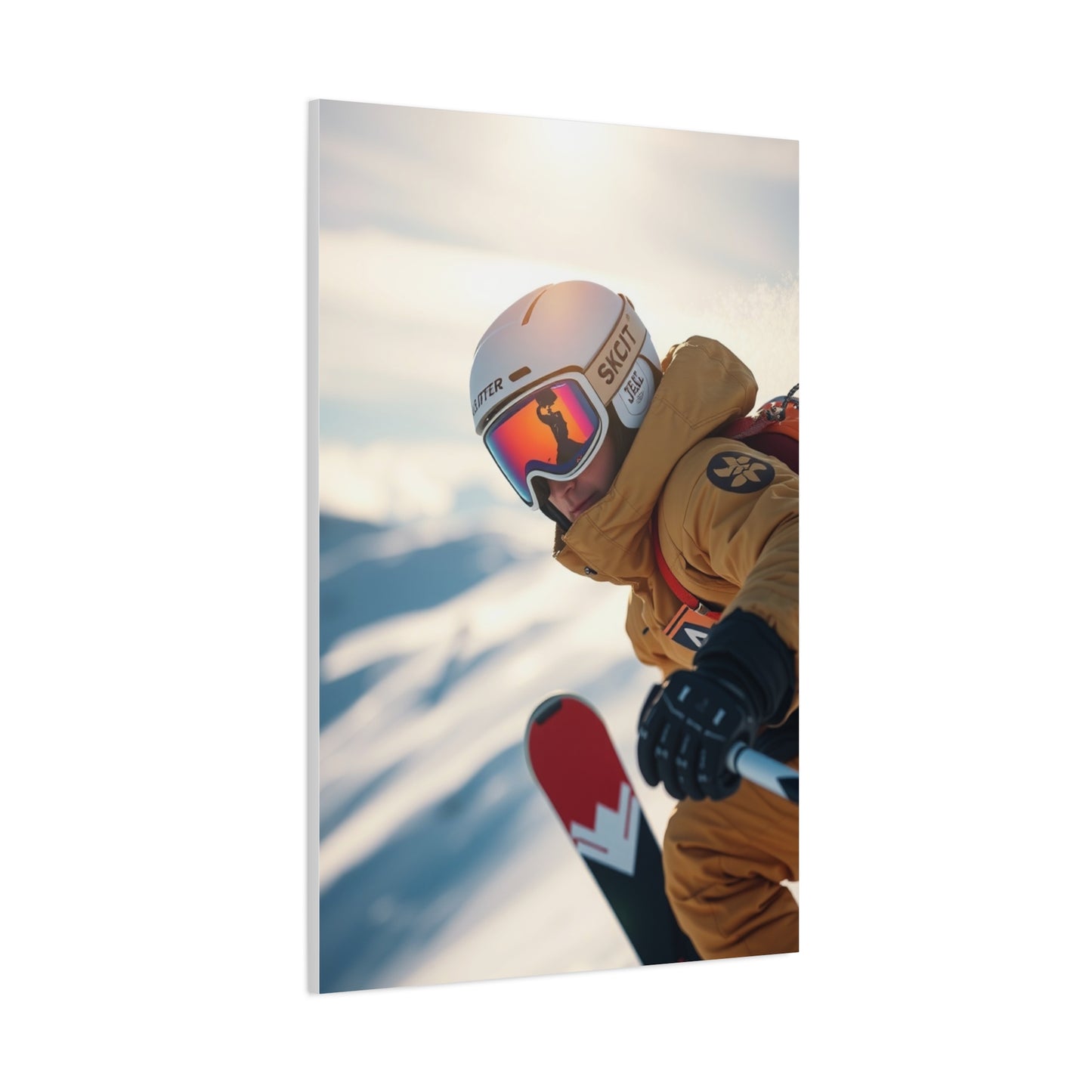 Elite Skiing Art Vision Wall Art & Canvas Print
