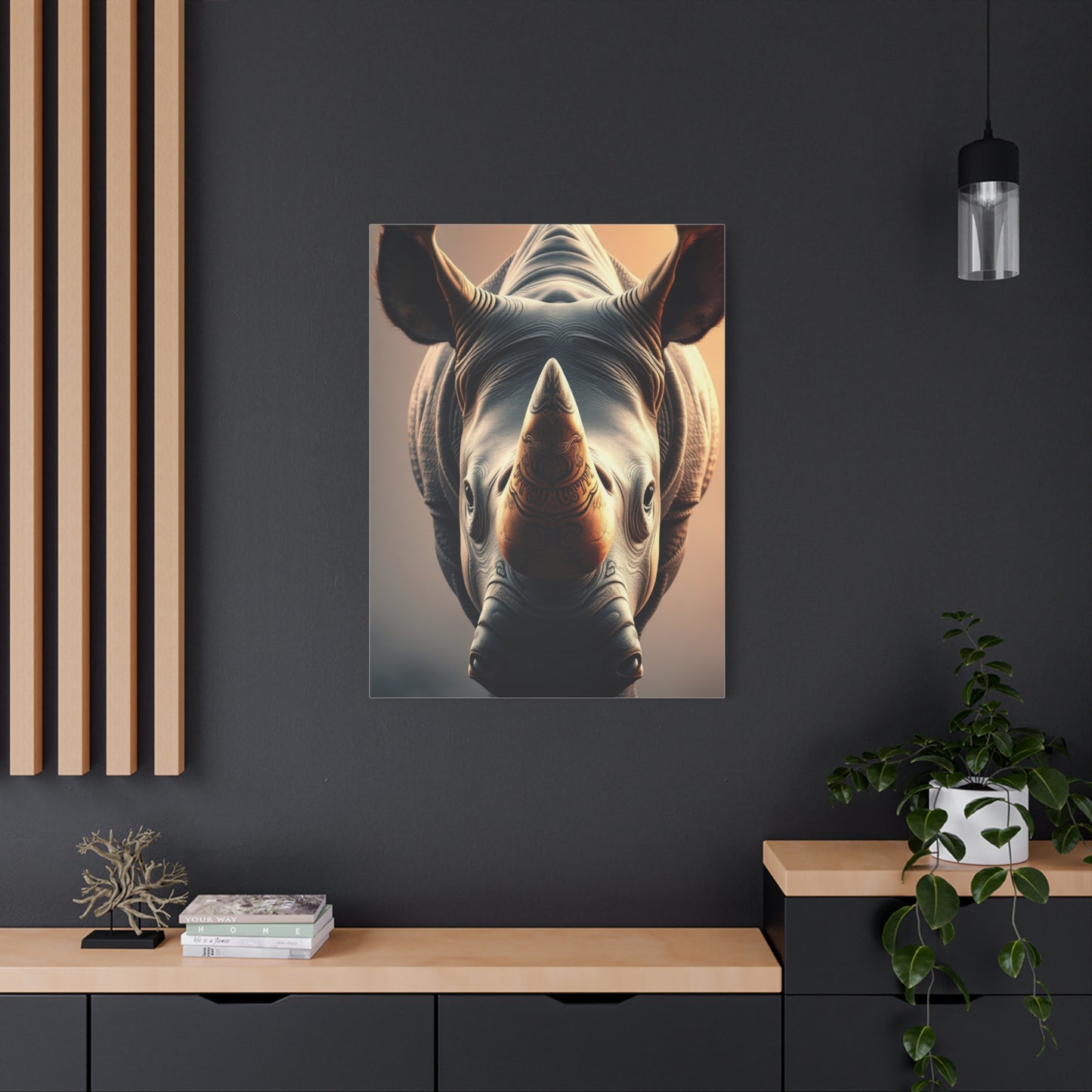Rhinoceros Art Supreme Gallery Wall Art & Canvas Print