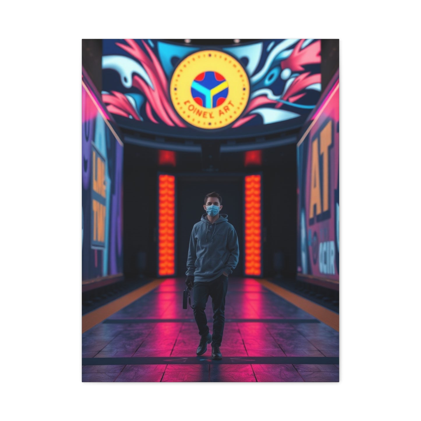 Lonely Art Supreme Gallery Wall Art & Canvas Print