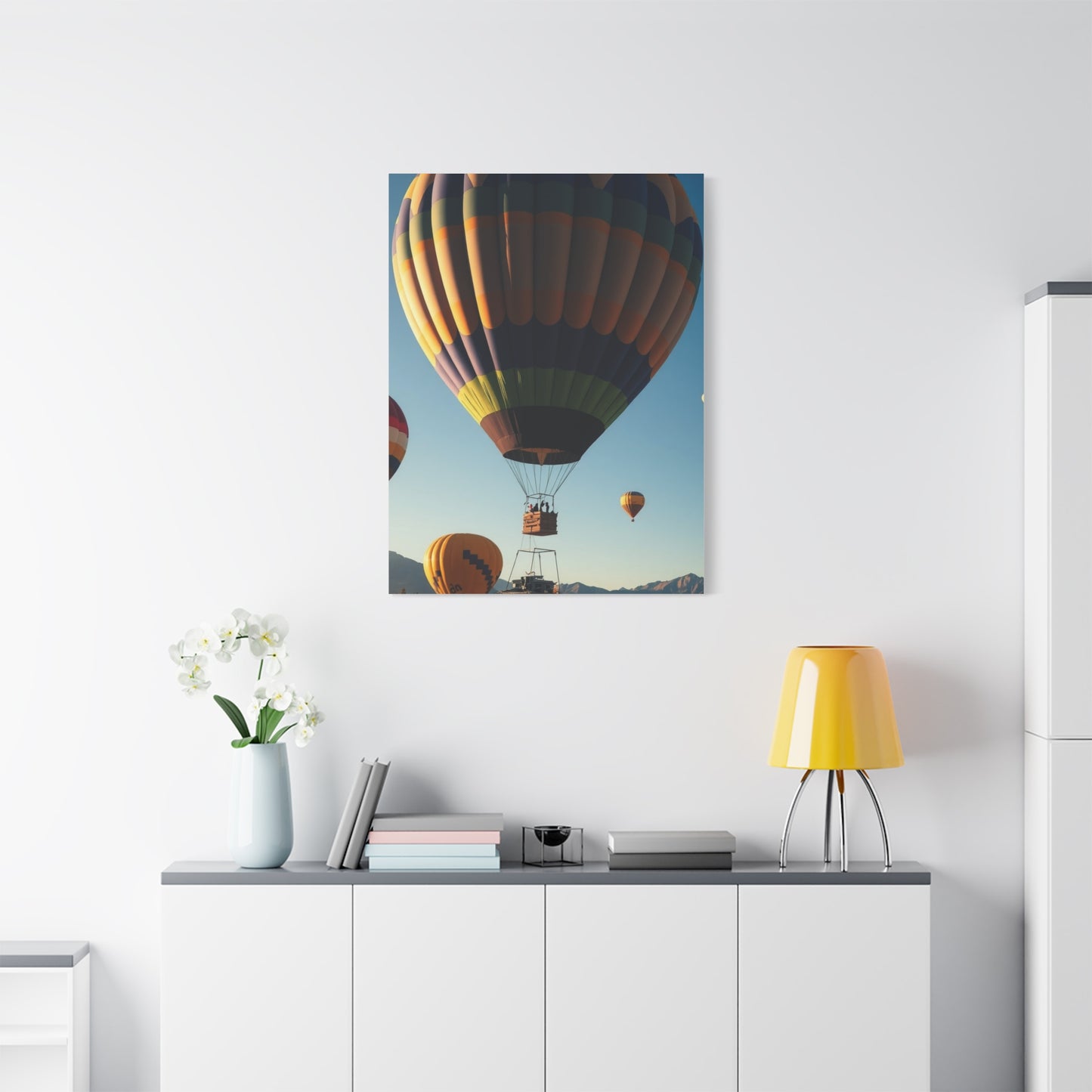 Vision Hot Air Balloon Art Art Wall Art & Canvas Print