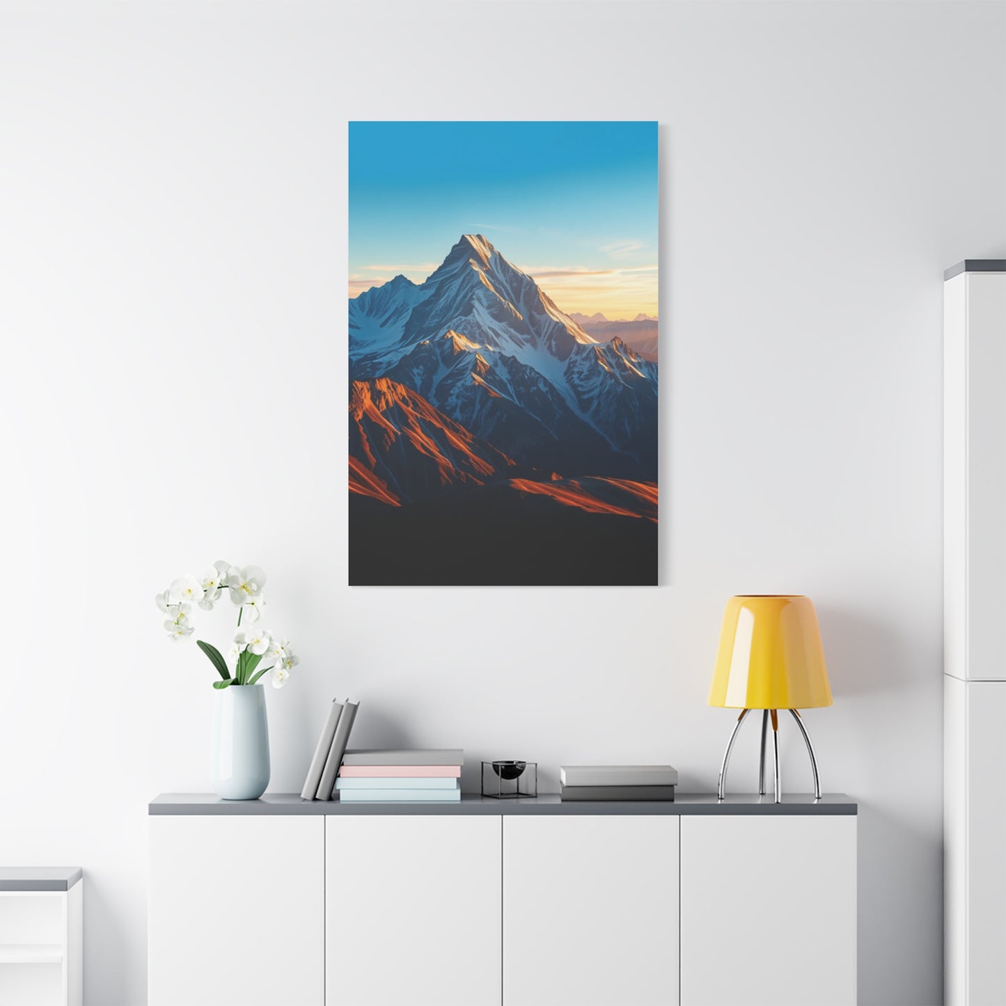 Elevated Horizon: A Celestial Canvas Wall Art & Canvas Print