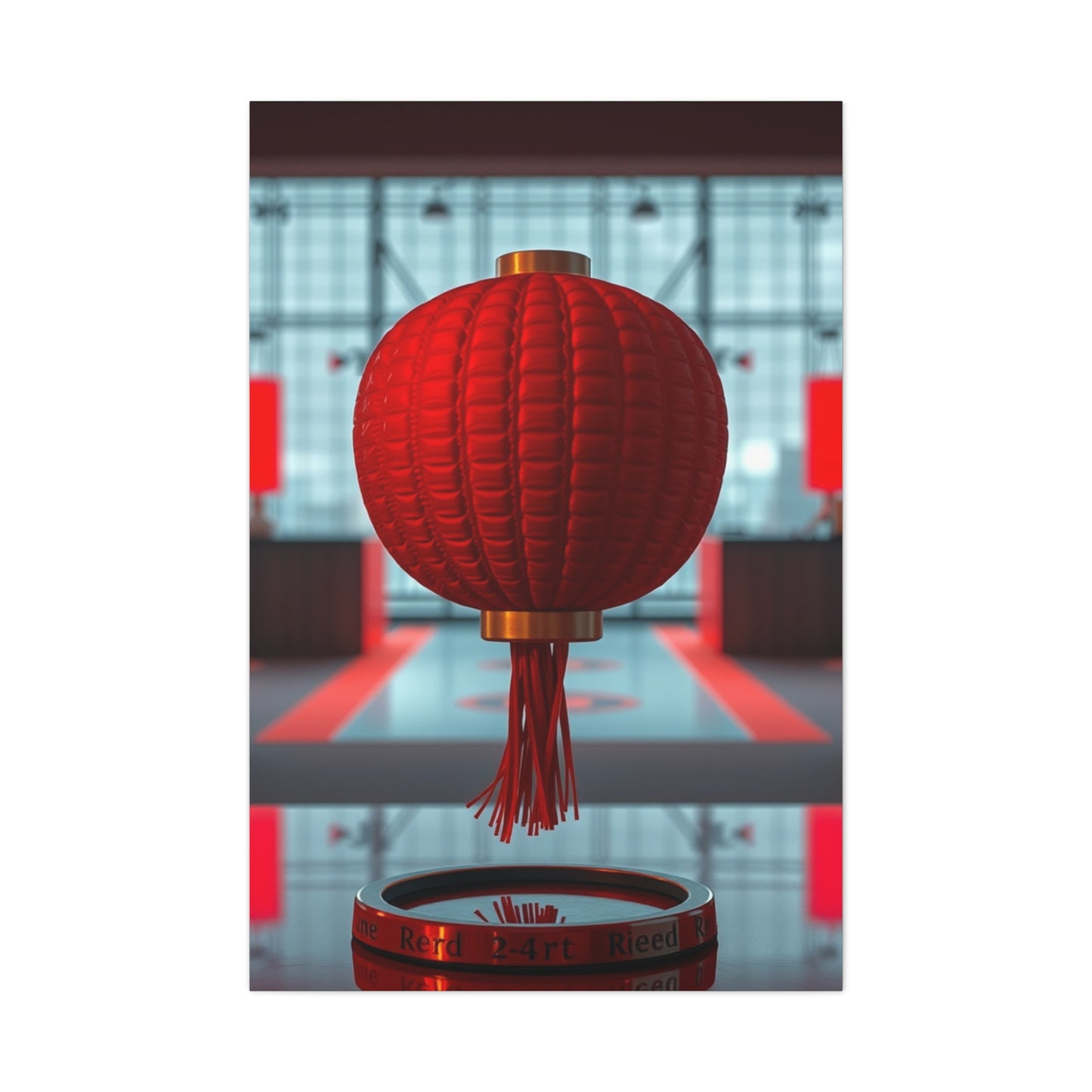 Maroon Grandeur Art Wall Art & Canvas Print