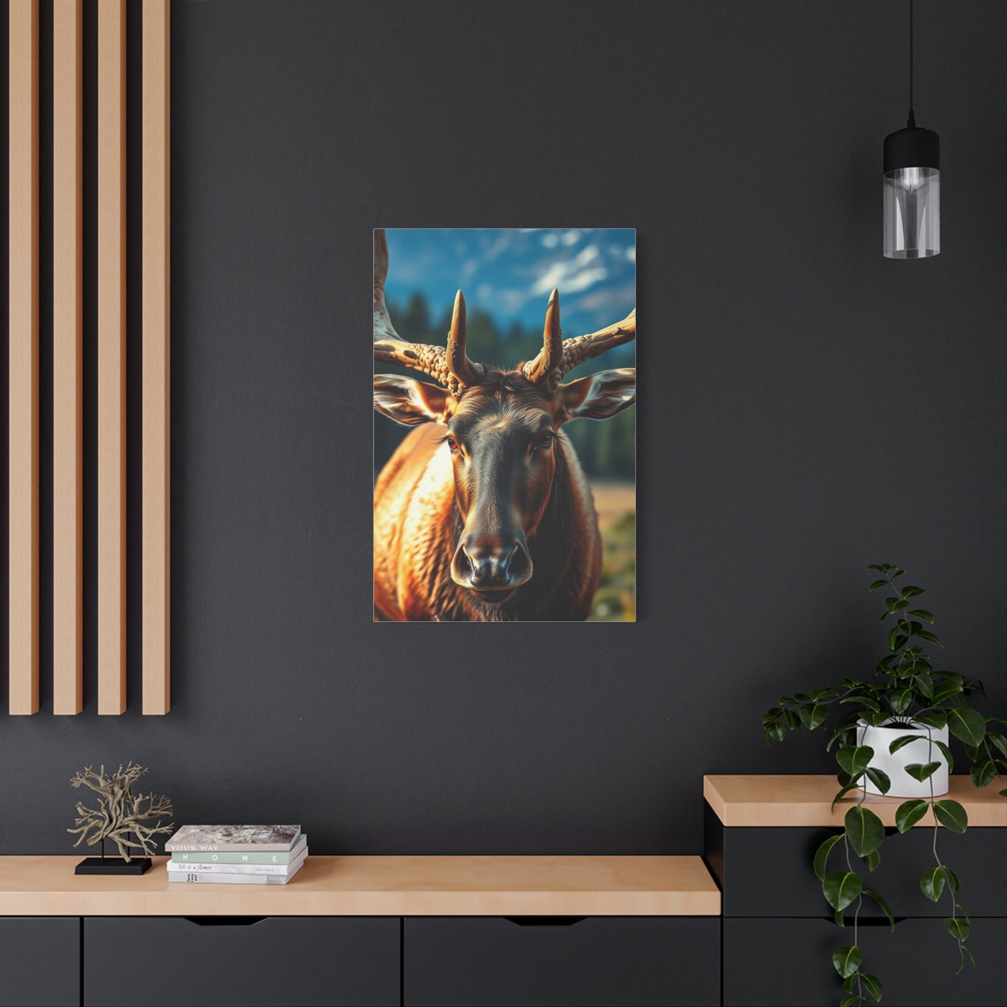 Supreme Elk Art Collection Wall Art & Canvas Print