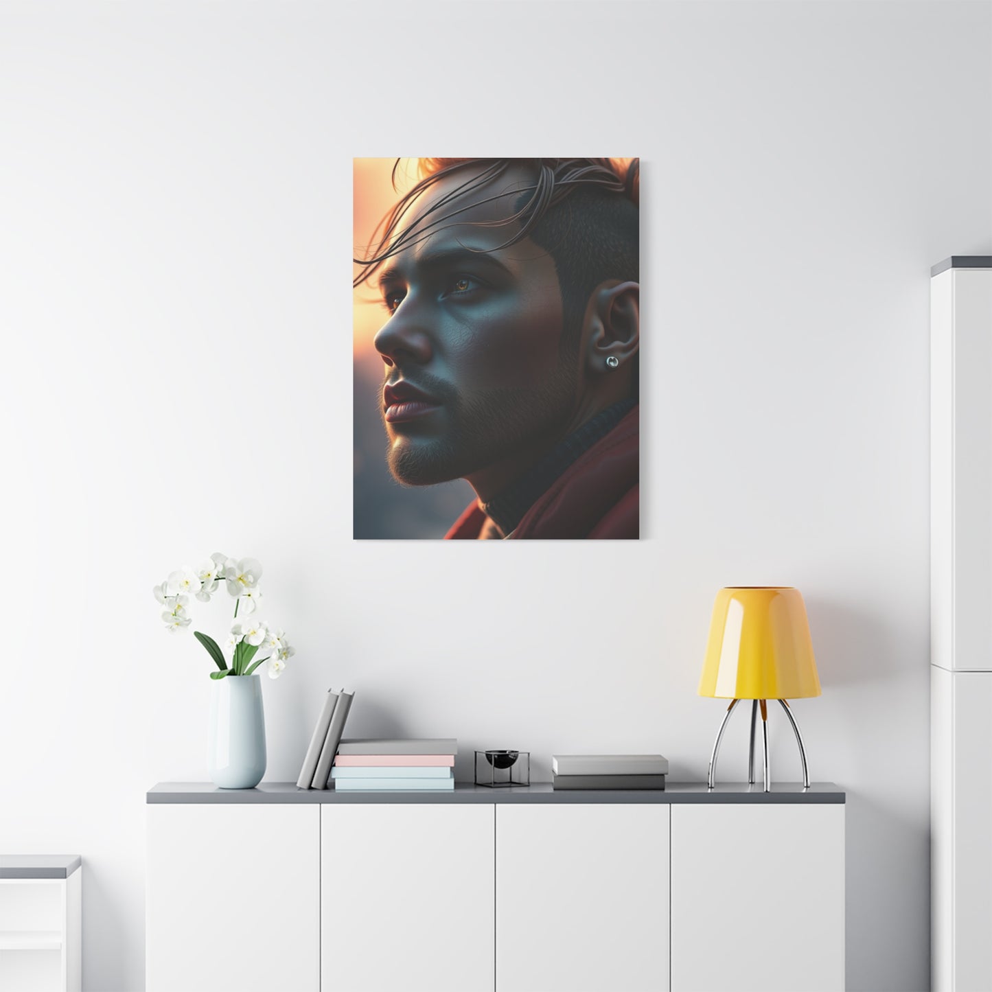 Ethereal Digital Canvas Wall Art & Canvas Print