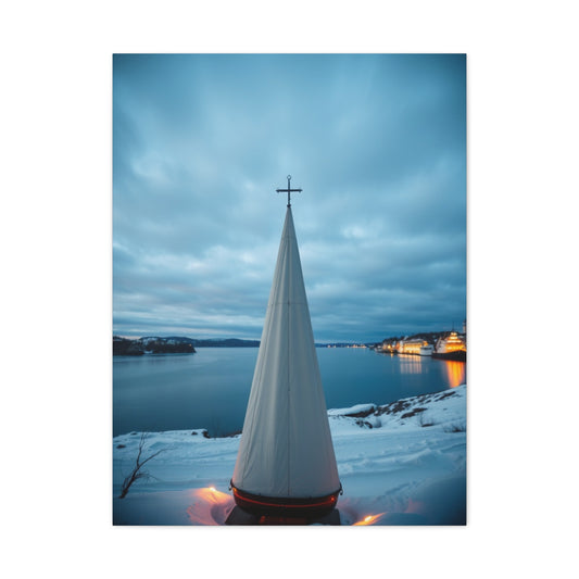 Arctic Tranquility Canvas Wall Art & Canvas Print