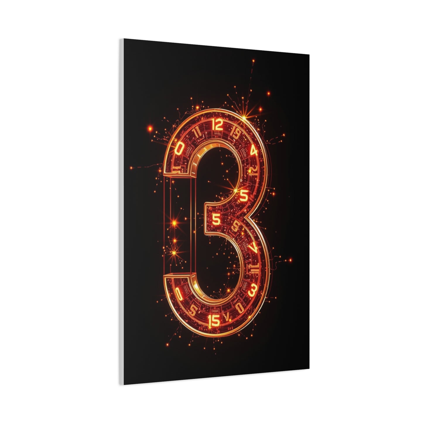 Masterpiece Numbers Art Vision Wall Art & Canvas Print