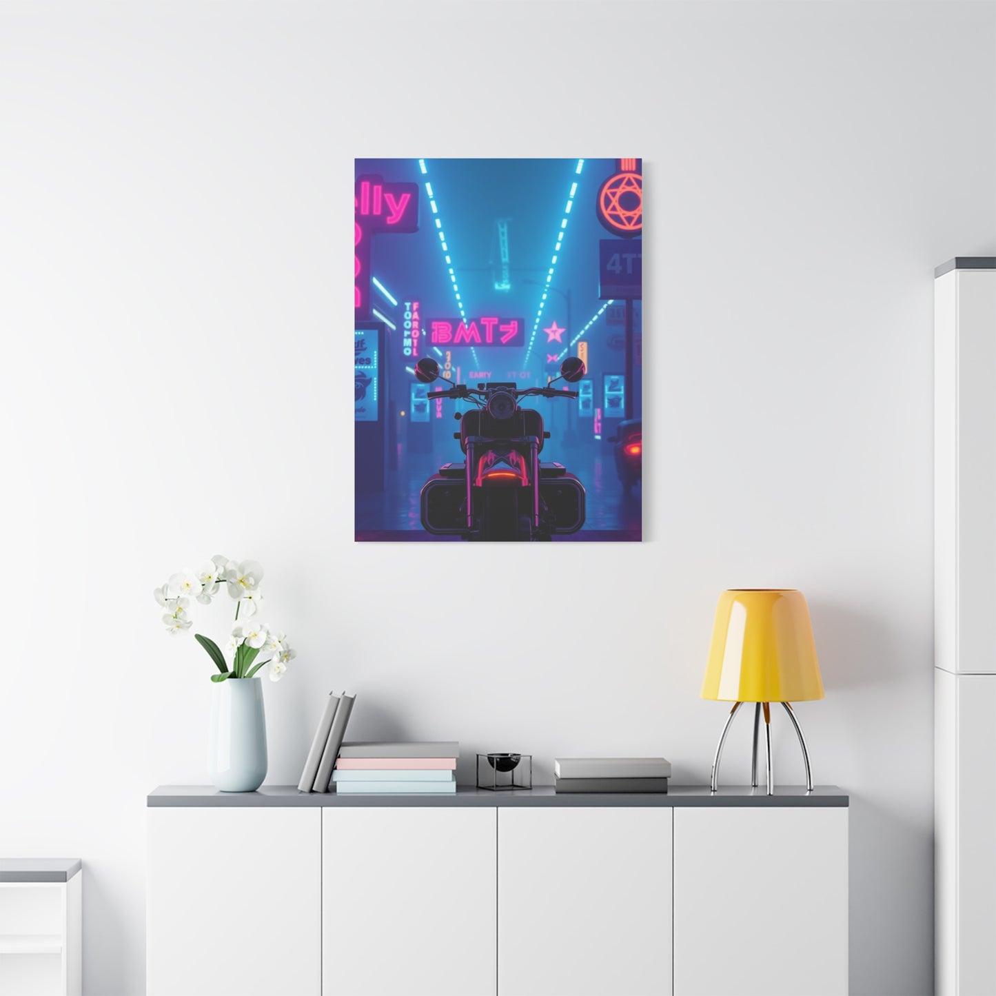 Retro Grandeur Illustration Wall Art & Canvas Print