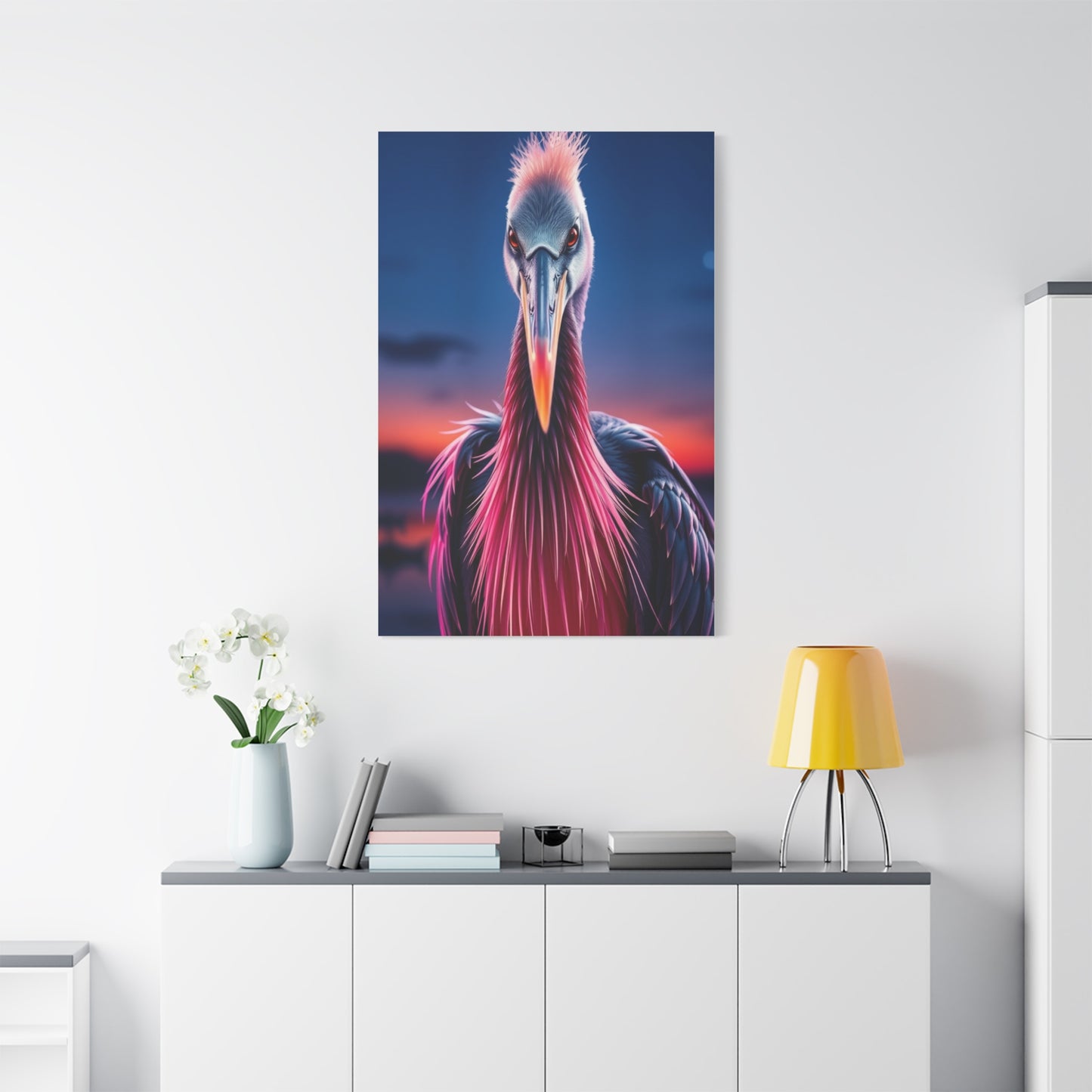 Luxe Plumage Portraiture wall art & canvas print