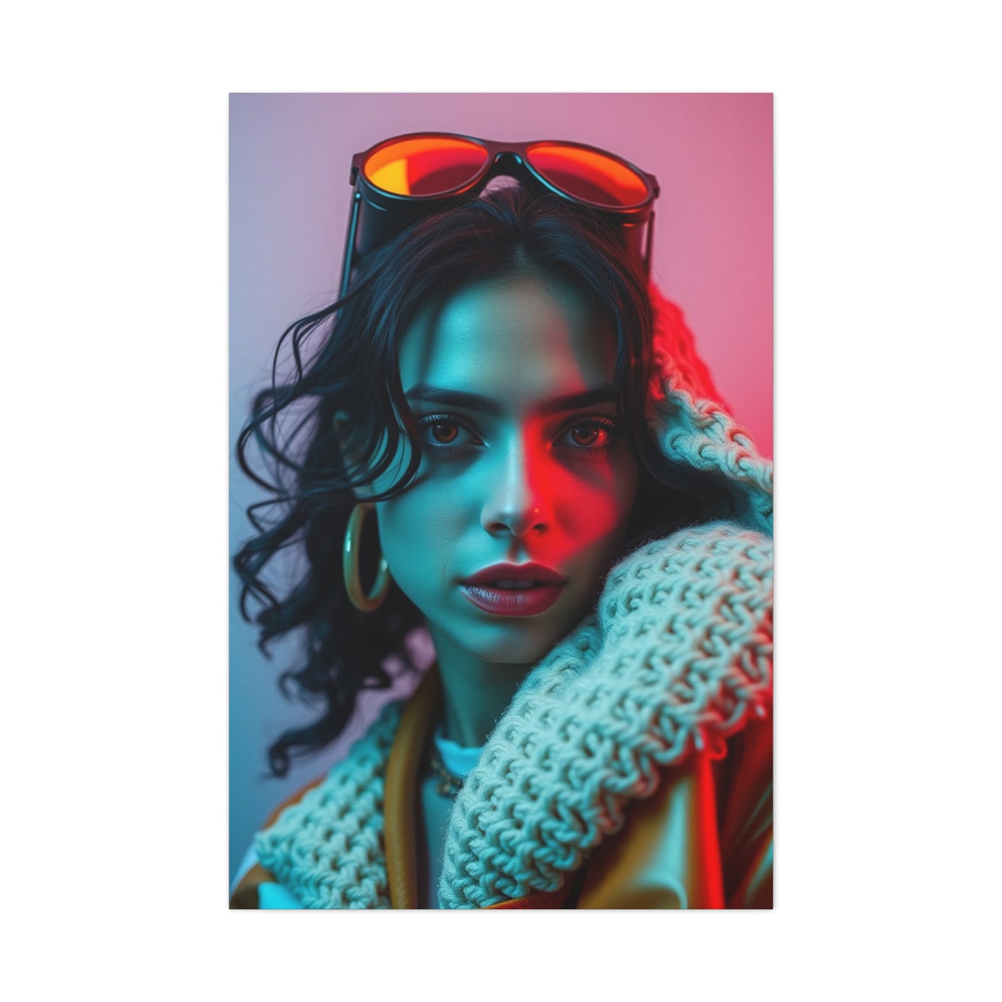 Supreme 70’s Aesthetic Art Collection Wall Art & Canvas Print