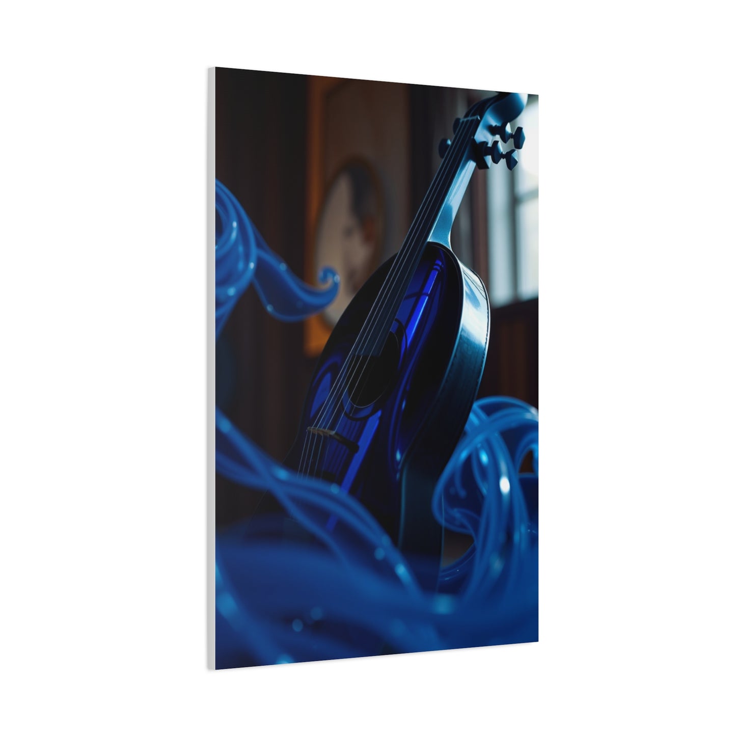 Blue Music Art Refined Canvas Wall Art & Canvas Print