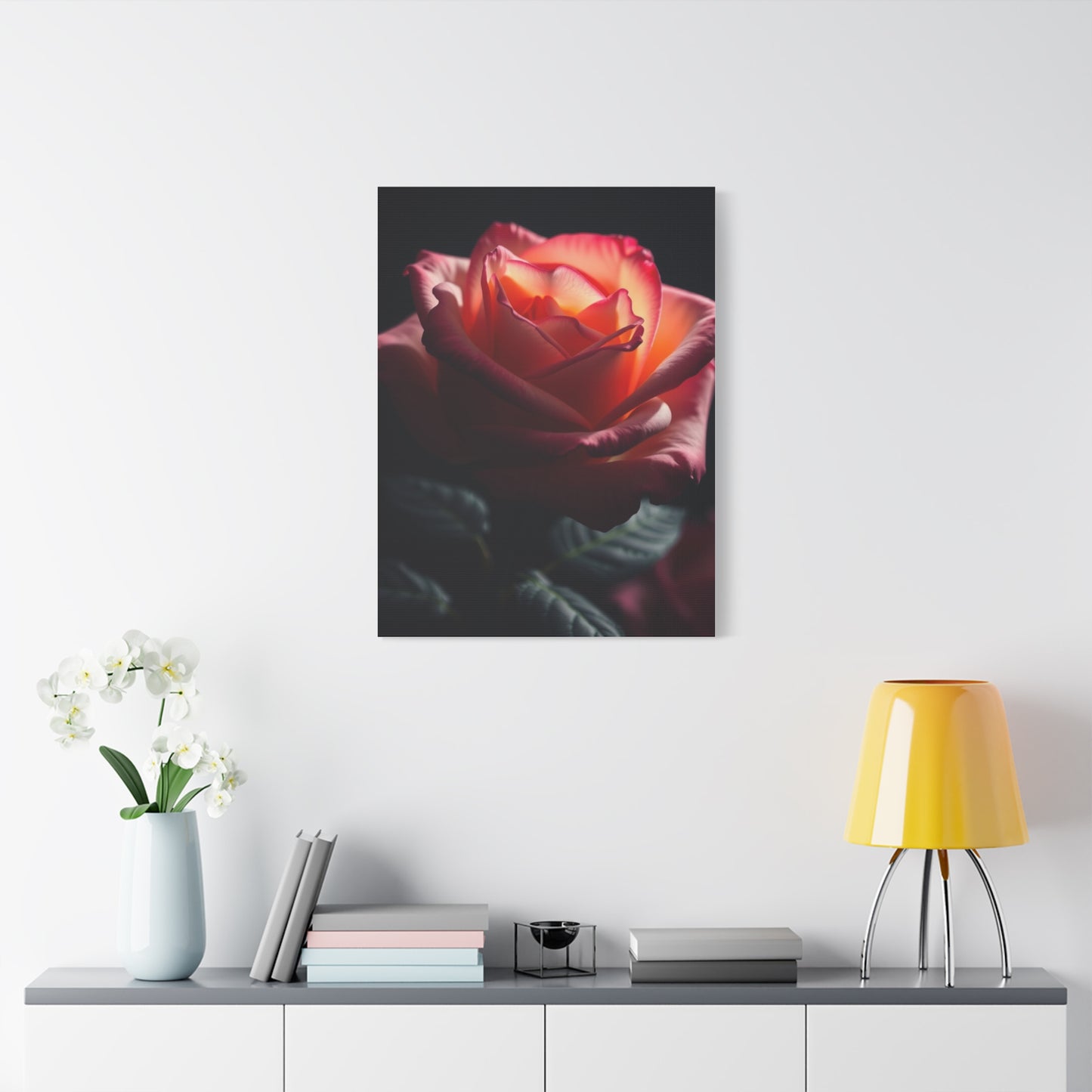 Vision Rose Flower Art Art Wall Art & Canvas Print