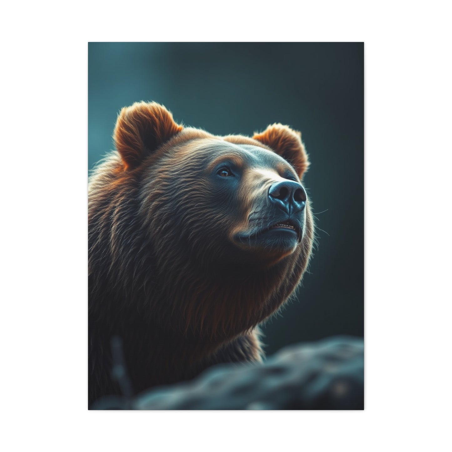 Majestic Ursine Canvas Wall Art & Canvas Print