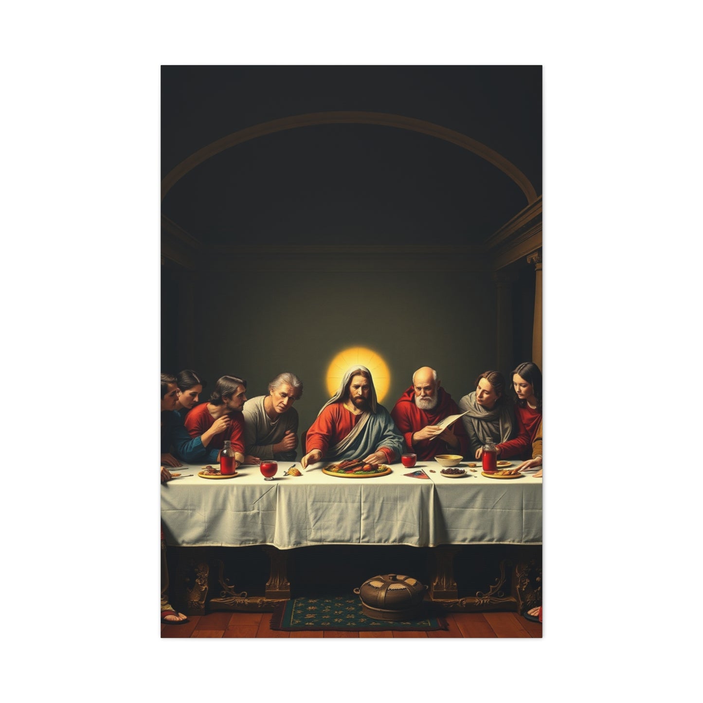 Masterpiece The Last Supper Art Vision Wall Art & Canvas Print