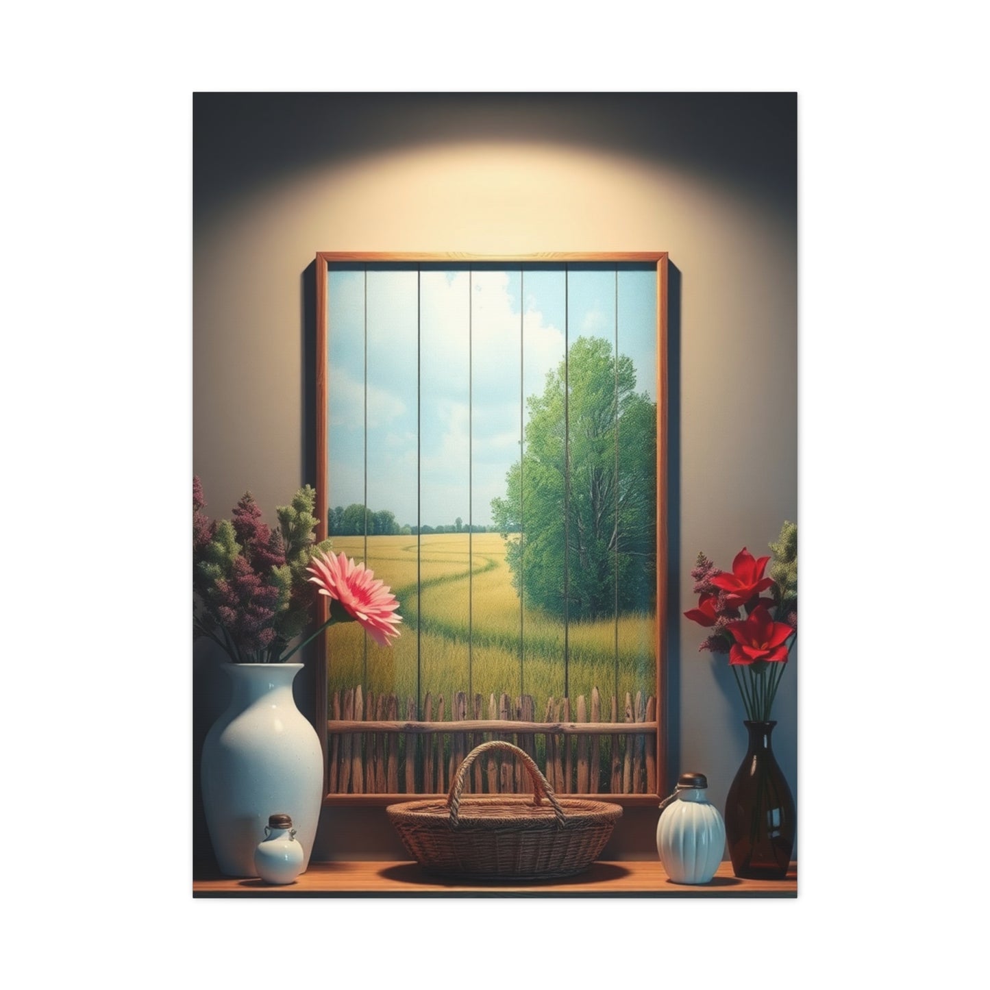 Bucolic Serenity Wall Decor wall art & canvas print