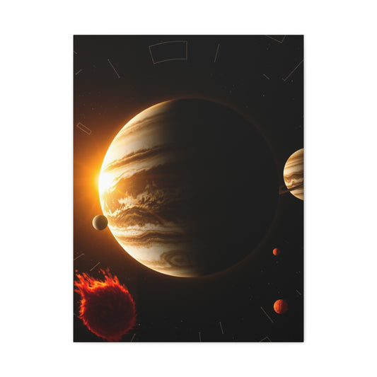 Orbital Splendor Panel Wall Art & Canvas Print