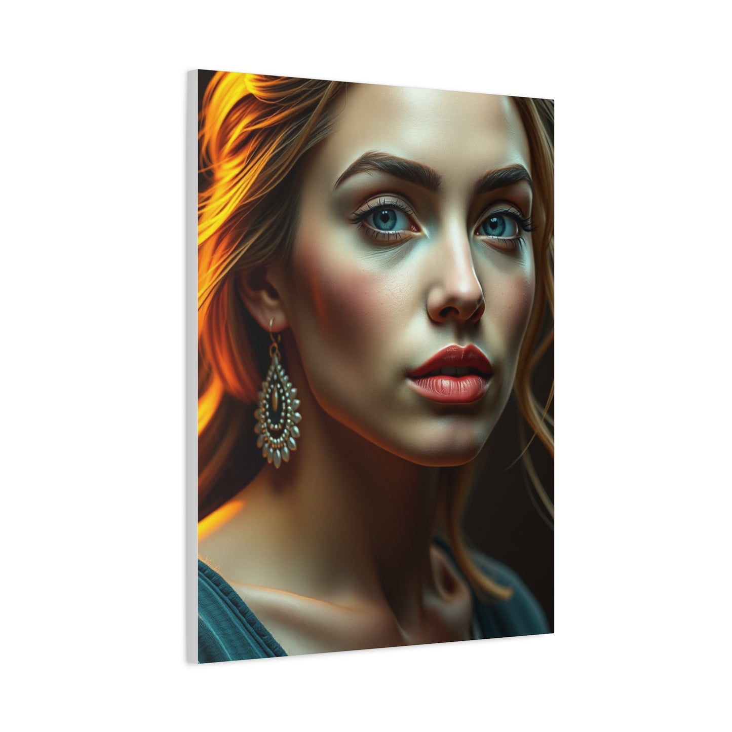 Celestial Muse Portrait Wall Art & Canvas Print
