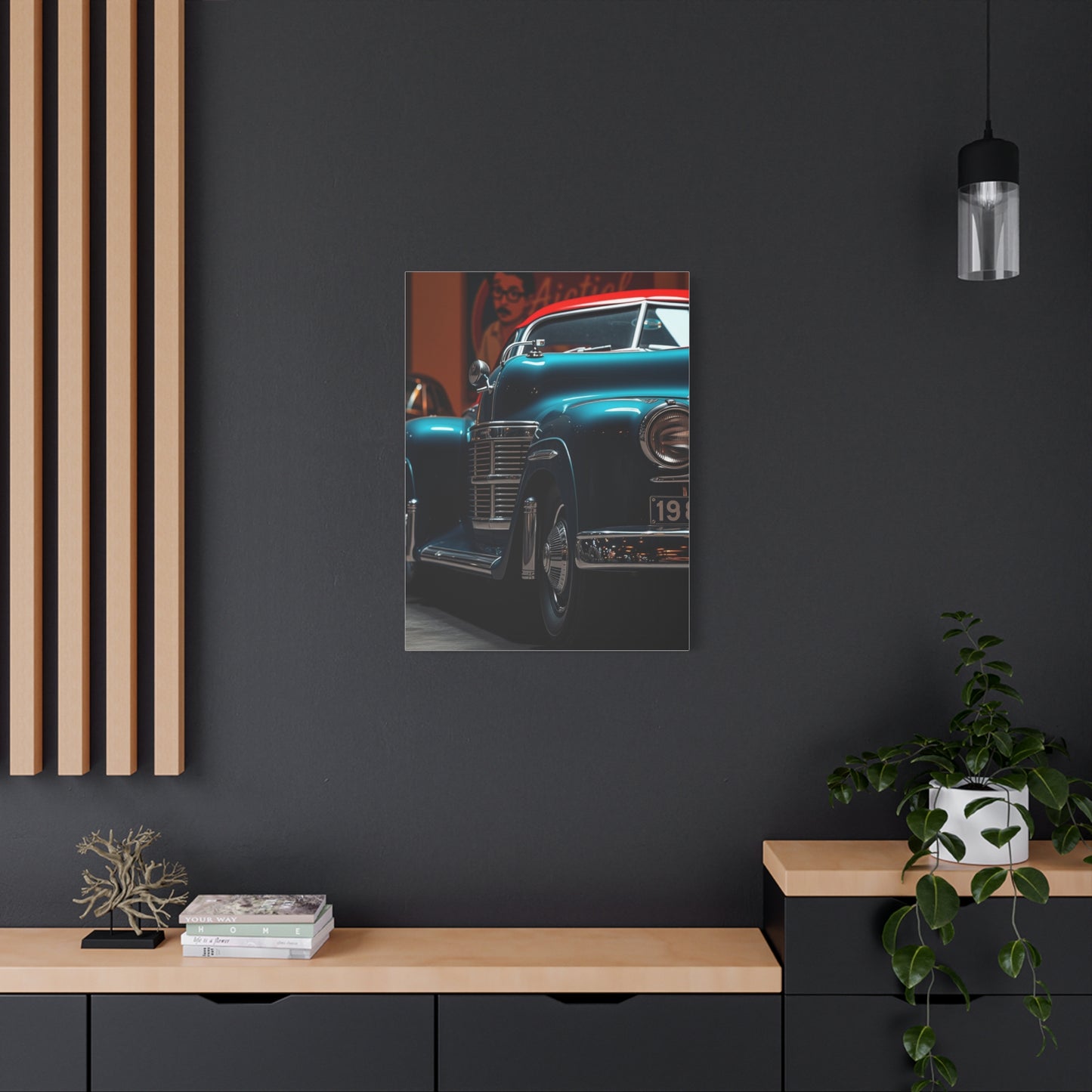 Classic Car Reverie Canvas Wall Art & Canvas Print