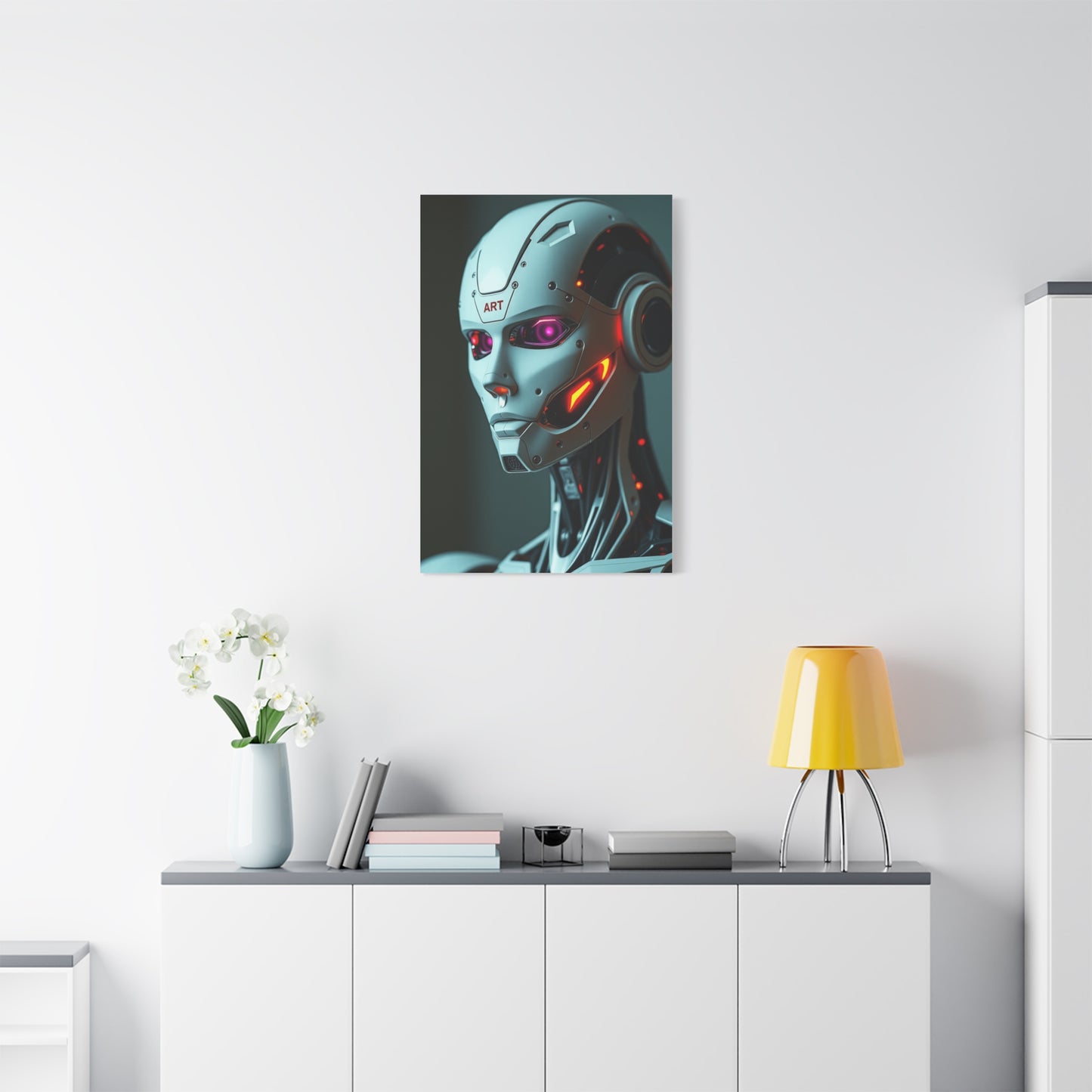 Robot Art Refined Canvas Wall Art & Canvas Print