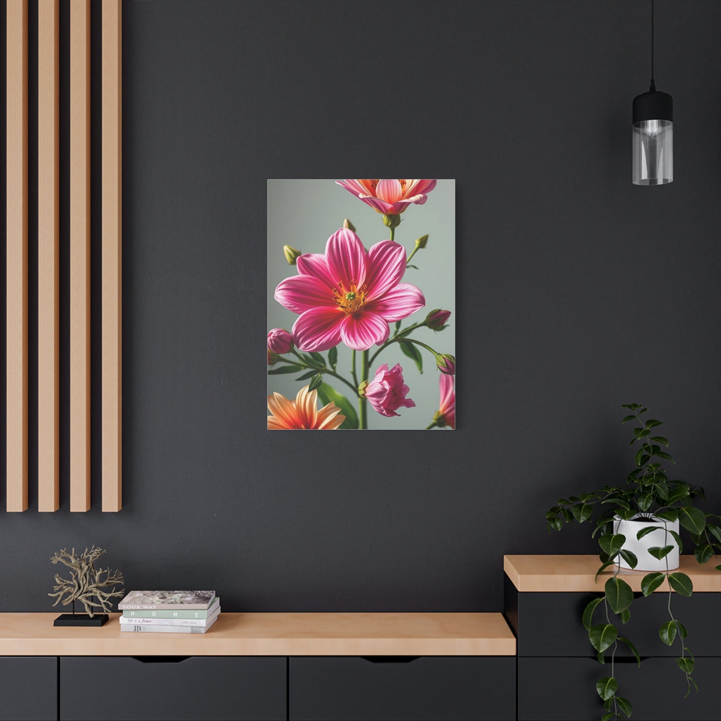 Luxurious Bloom Tapestry Wall Art & Canvas Print