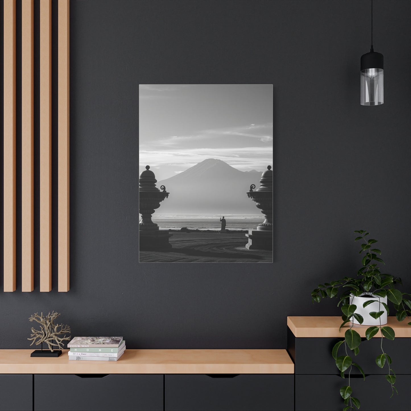 Polished Monotone Art Wall Art & Canvas Print