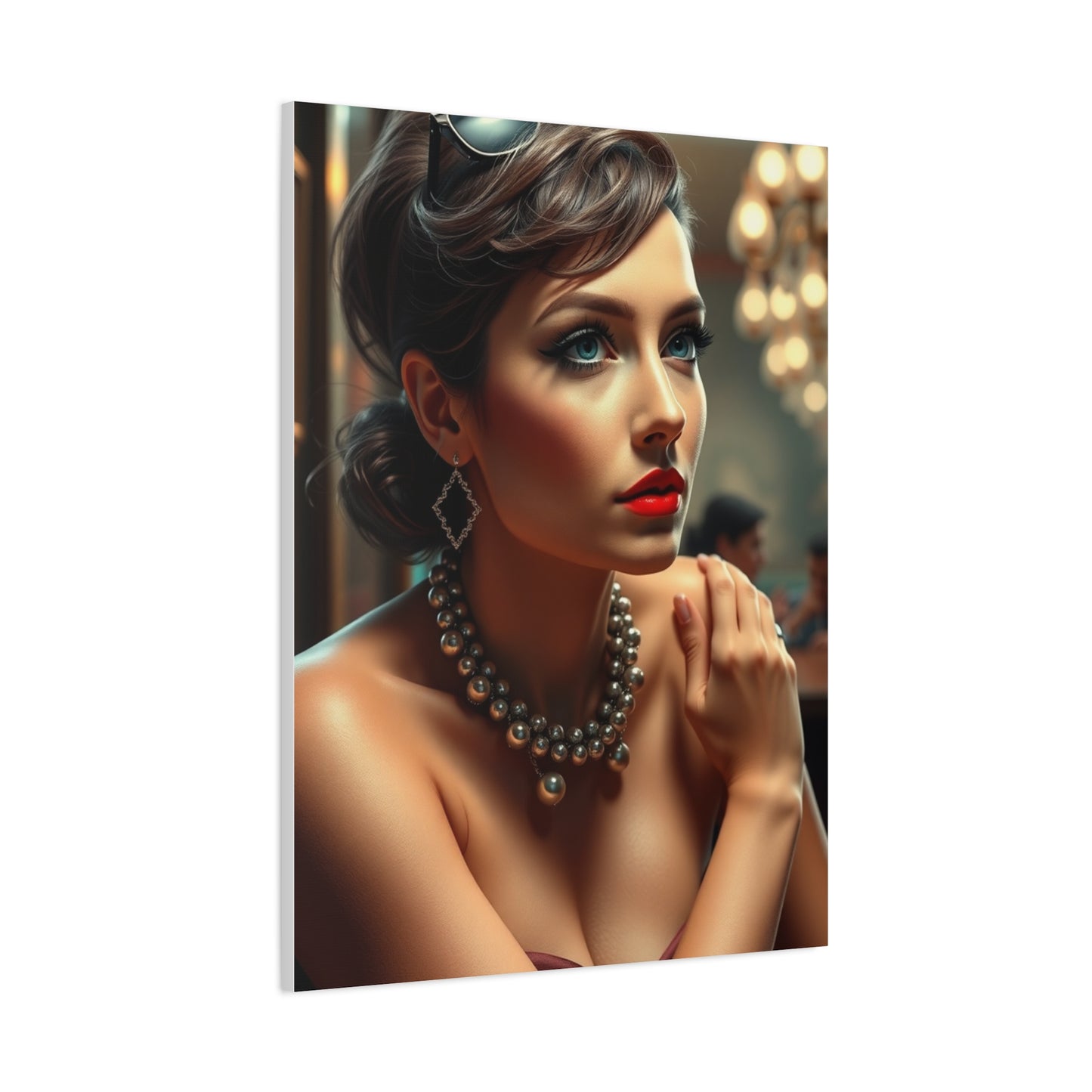 Breakfast At Tiffany’s Characters Art Luxury Canvas Wall Art & Canvas Print