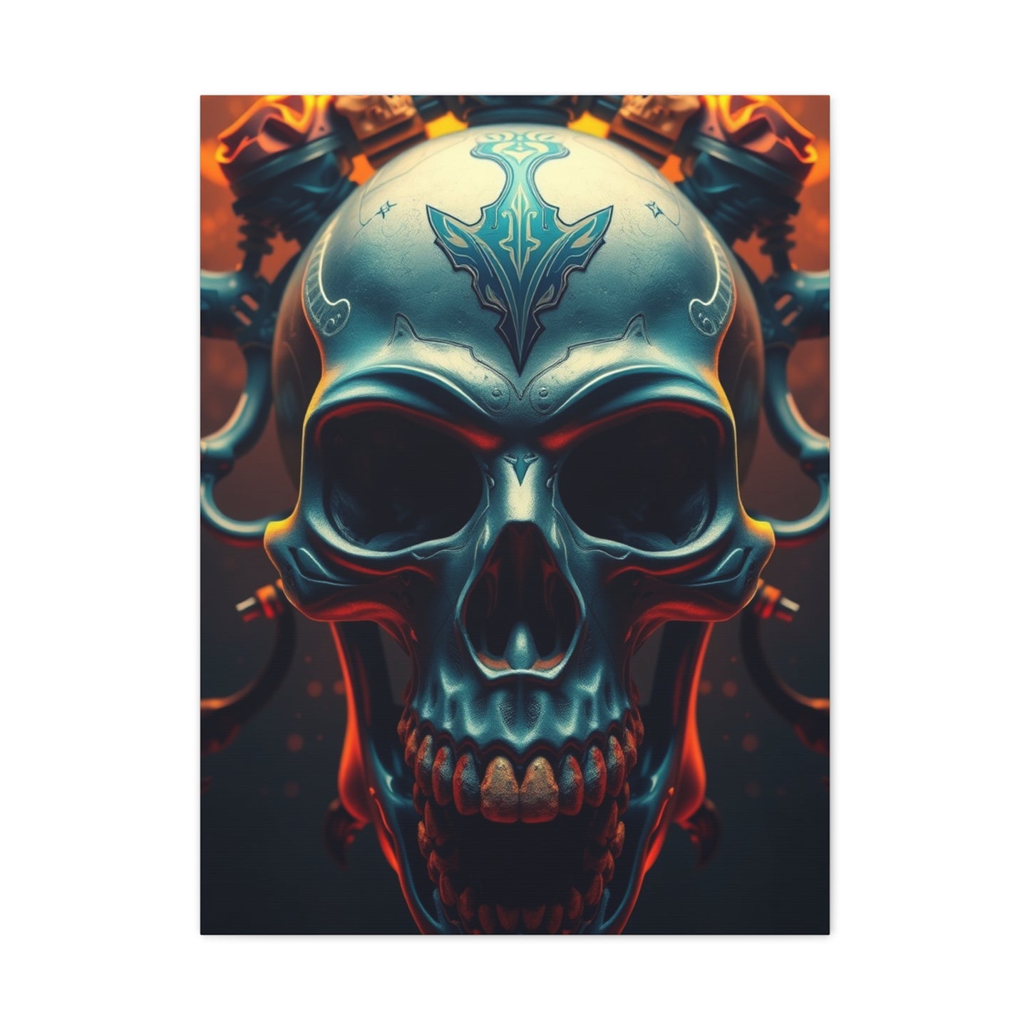 Sublime Skull Exhibit Wall Art & Canvas Print