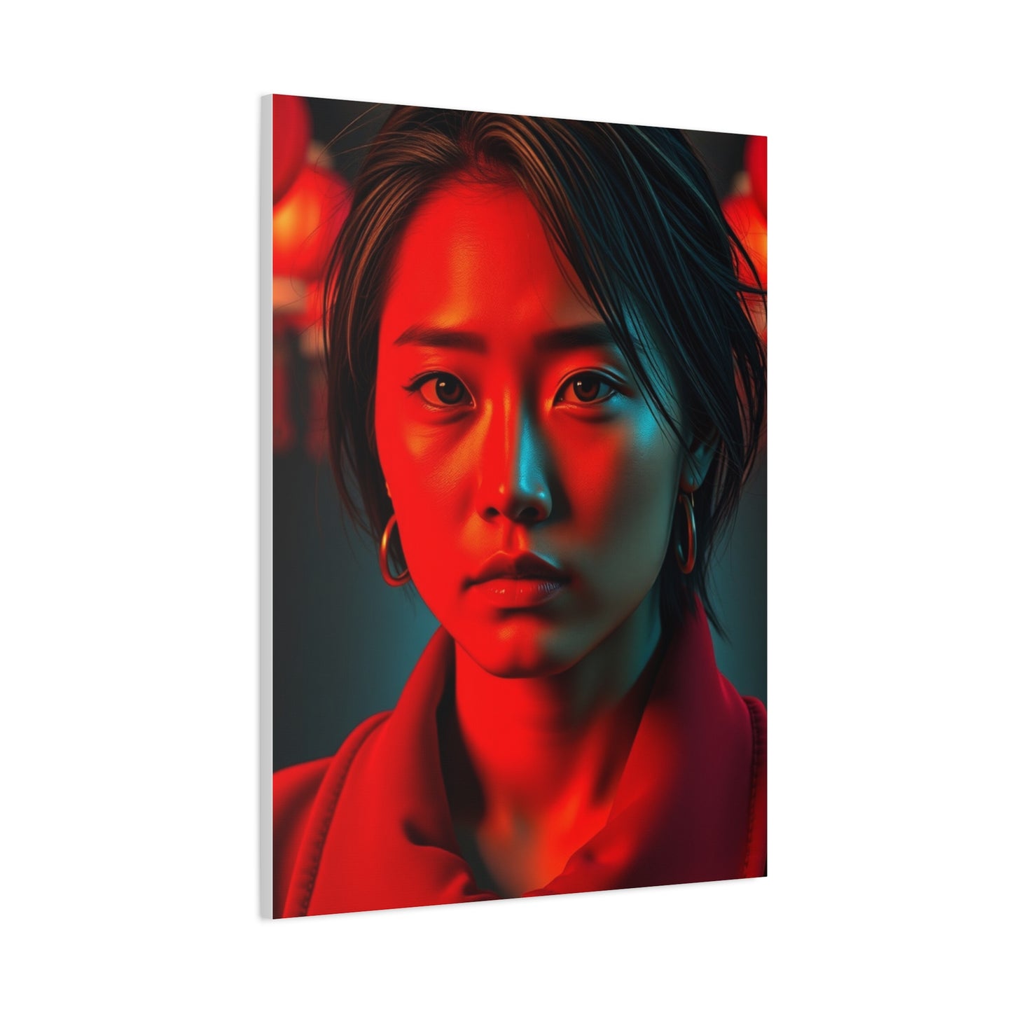 Burgundy Opulence Canvas Wall Art & Canvas Print