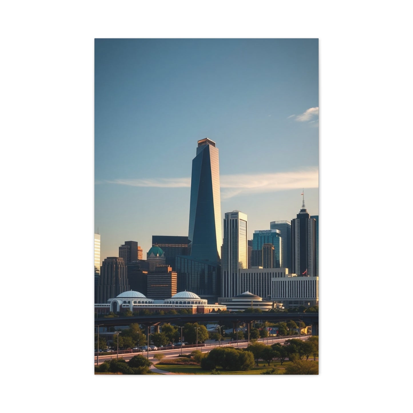 Houston Skylines Art Supreme Gallery Wall Art & Canvas Print