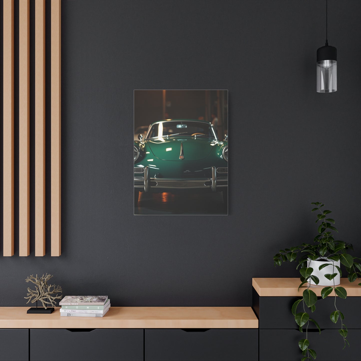 Refined Retro Roadway Wall Art & Canvas Print