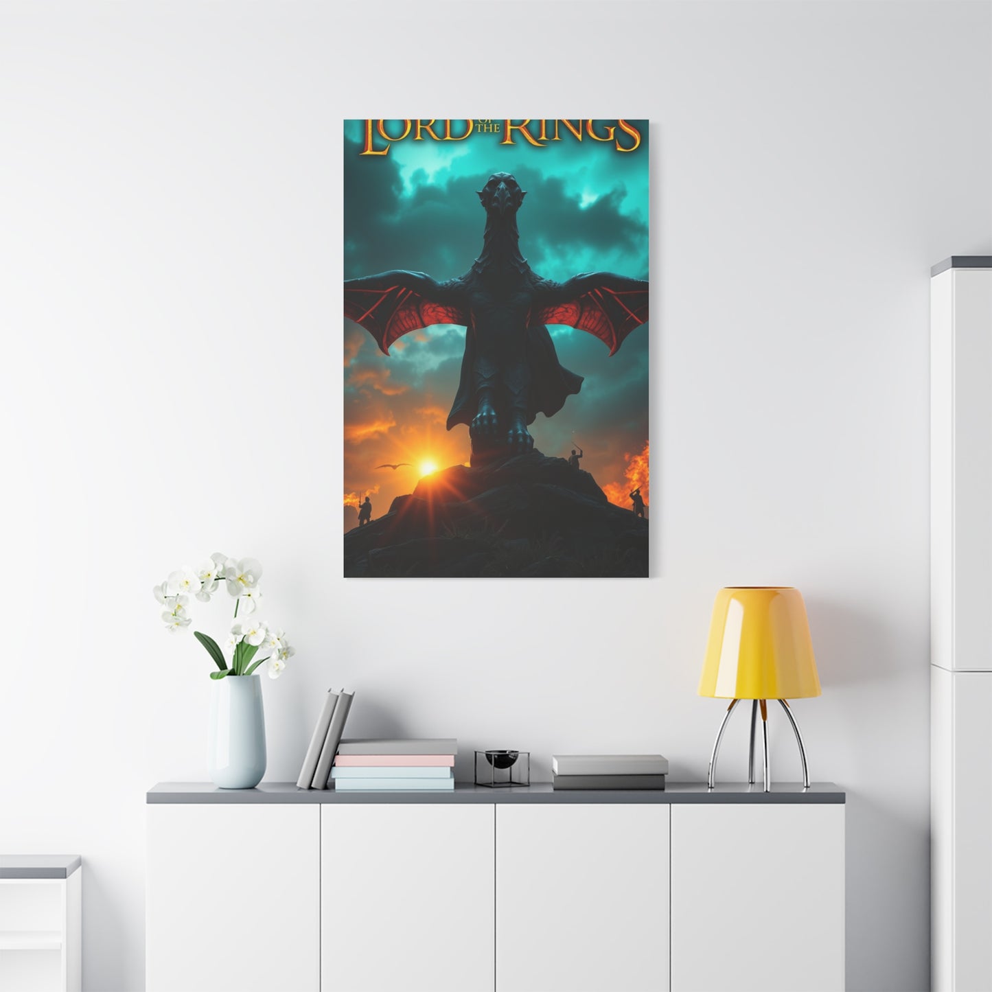 Timeless Elven Grandeur Canvas wall art & canvas print