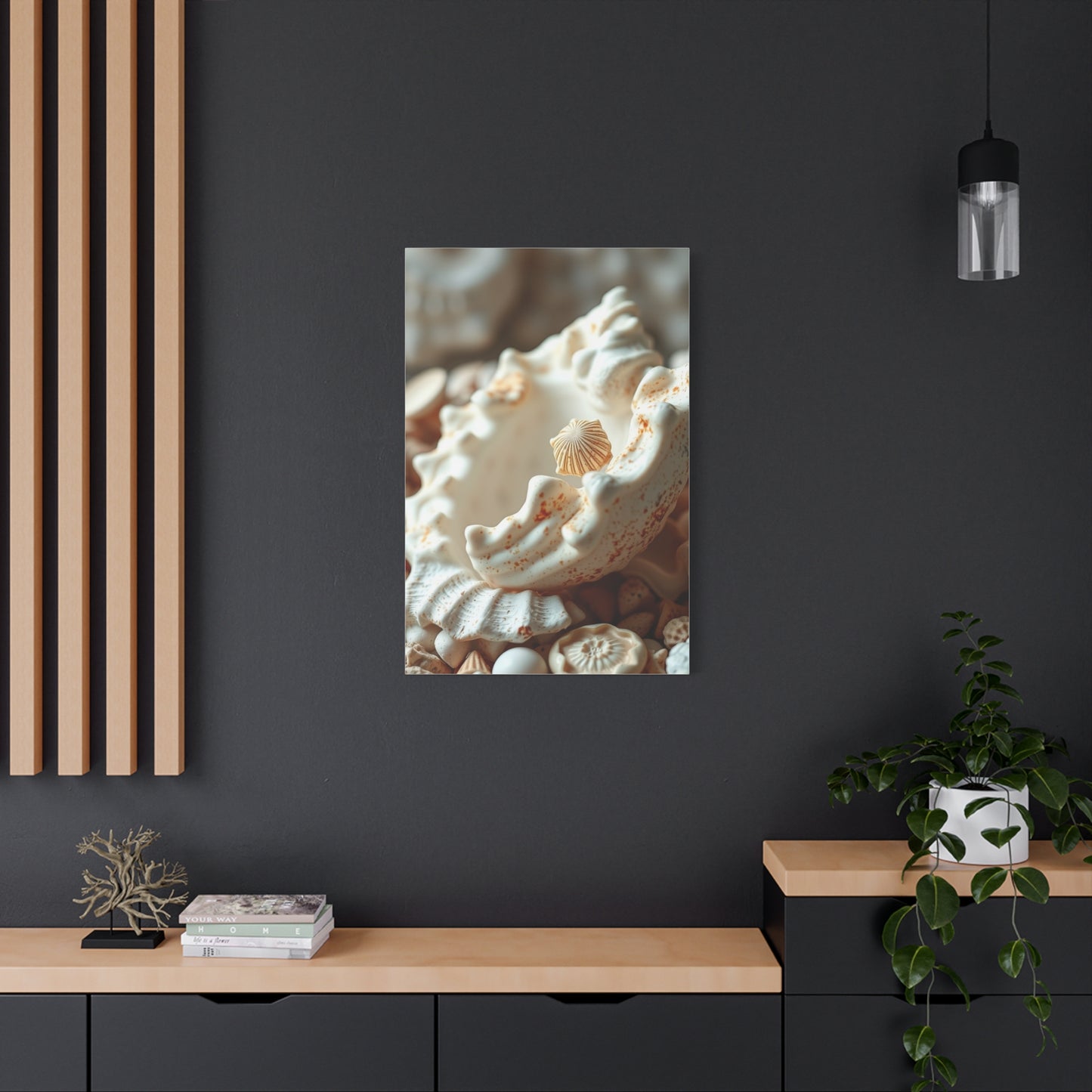 Masterpiece Sea Shell Art Vision Wall Art & Canvas Print