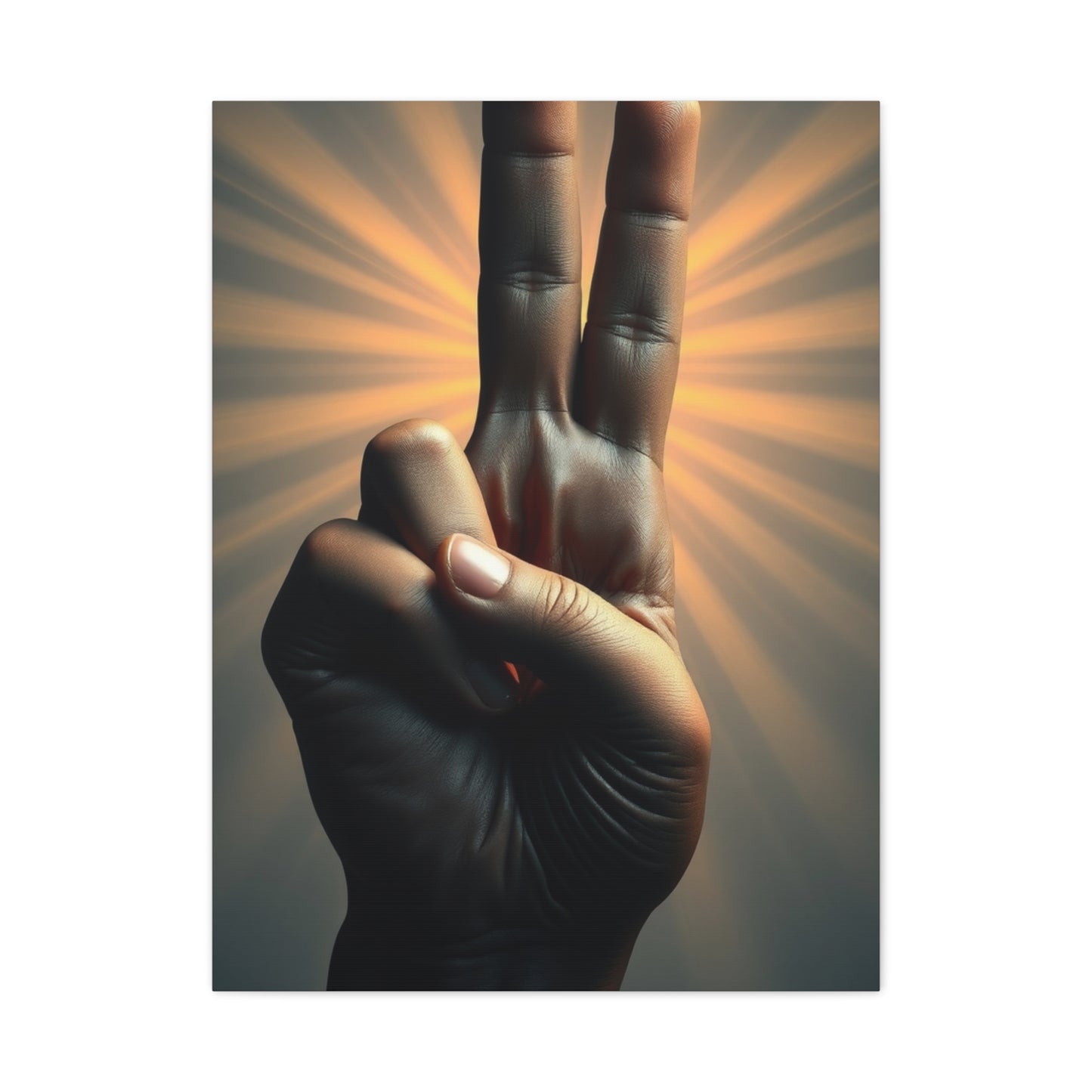 Supreme Peace Sign Art Collection Wall Art & Canvas Print