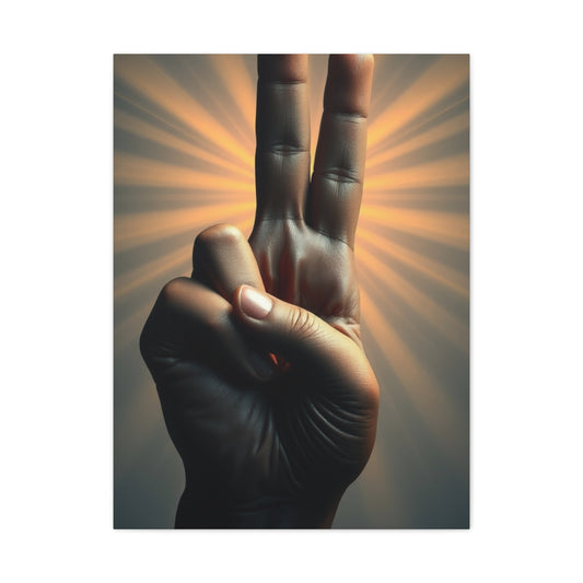 Supreme Peace Sign Art Collection Wall Art & Canvas Print