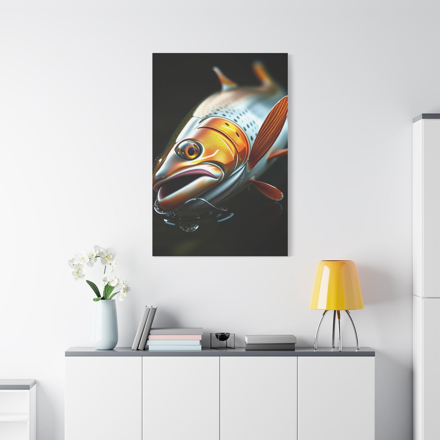Masterpiece Trout Art Vision Wall Art & Canvas Print