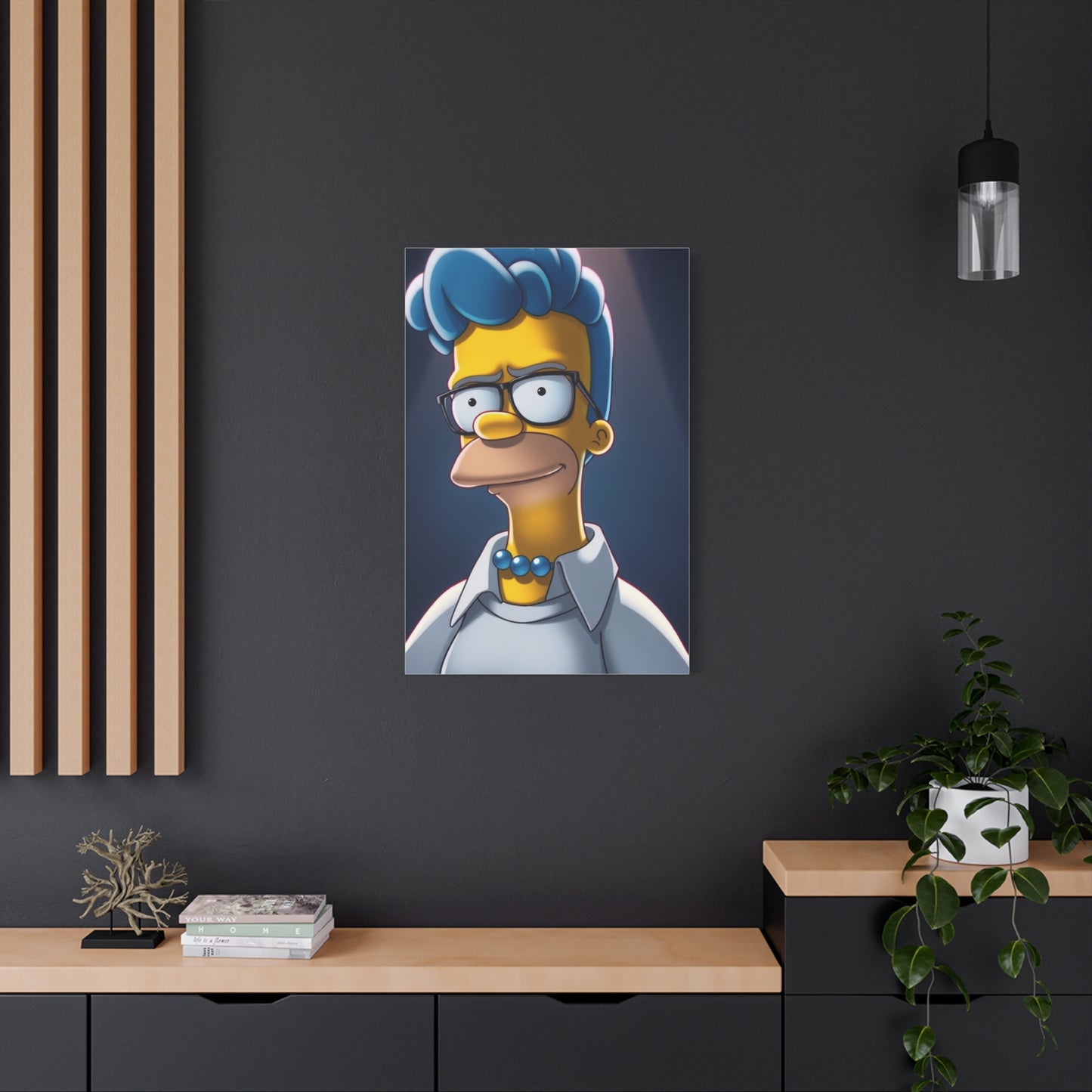 Masterpiece The Simpsons Art Vision Wall Art & Canvas Print
