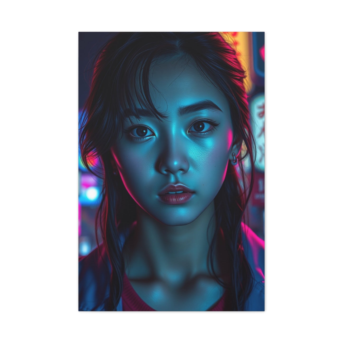 Vision Warakami Vaporwave Art Art Wall Art & Canvas Print