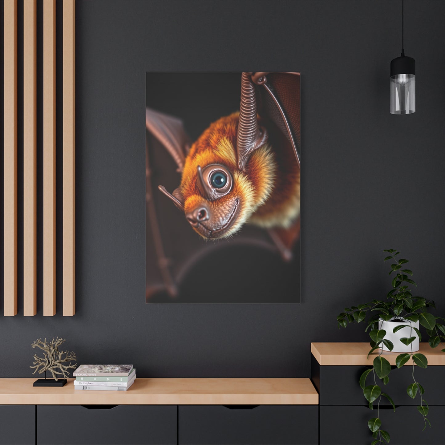 Supreme Bat Art Collection Wall Art & Canvas Print