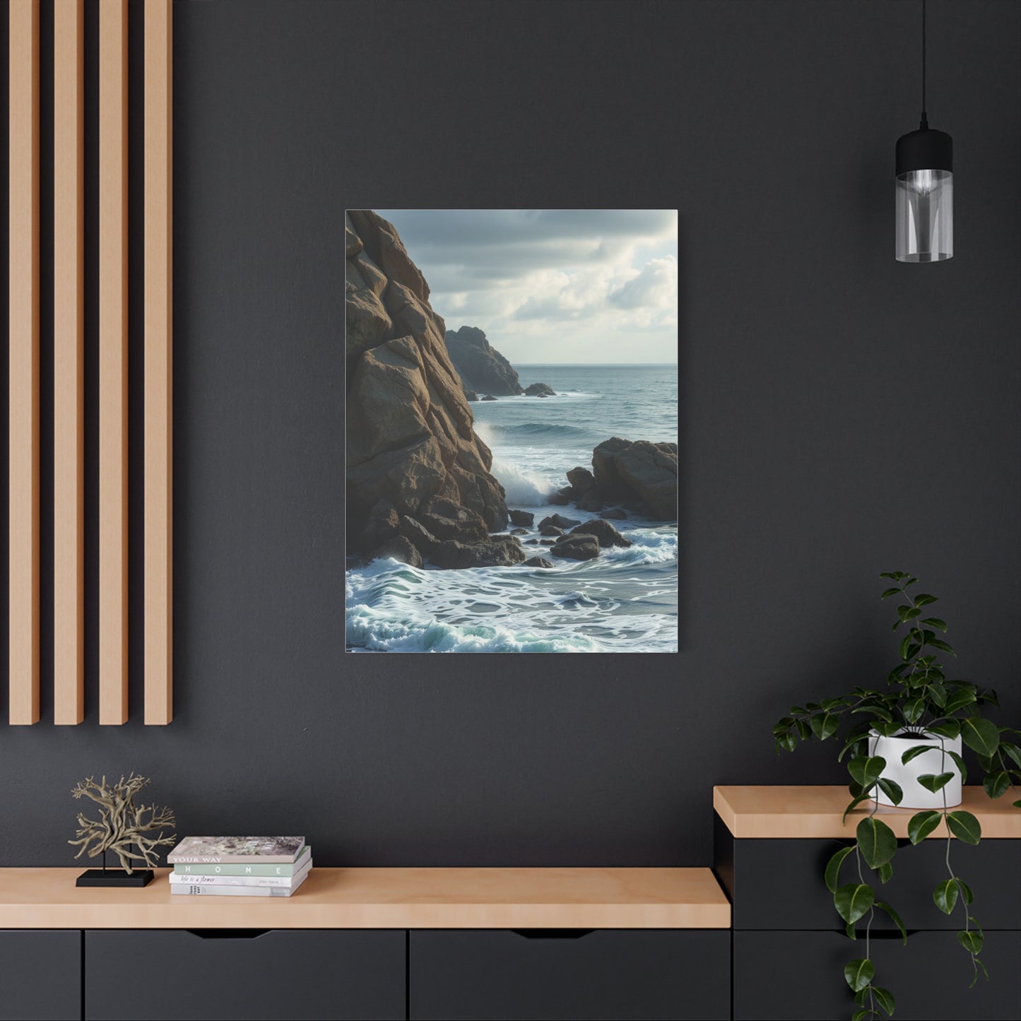 Coastal Panorama Splendor Wall Art & Canvas Print