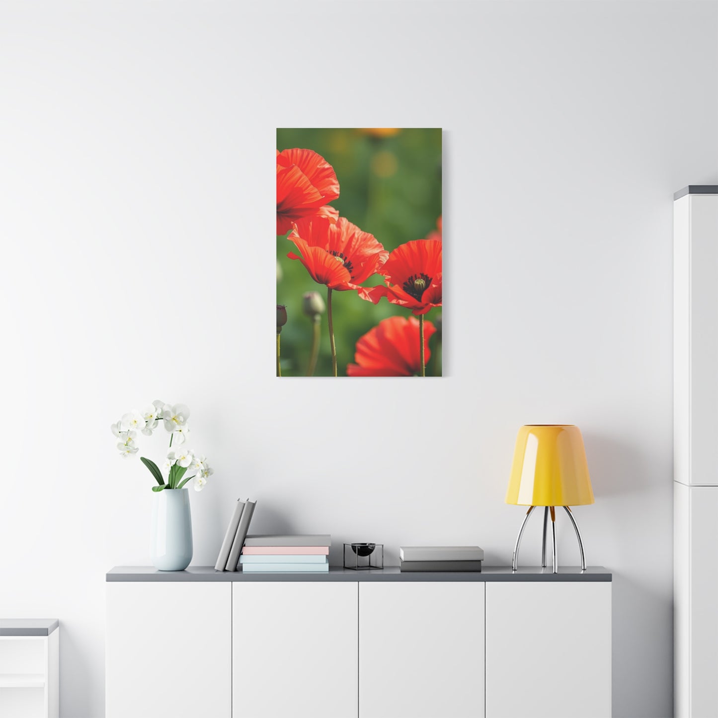 Poppy Flower Art Supreme Gallery Wall Art & Canvas Print