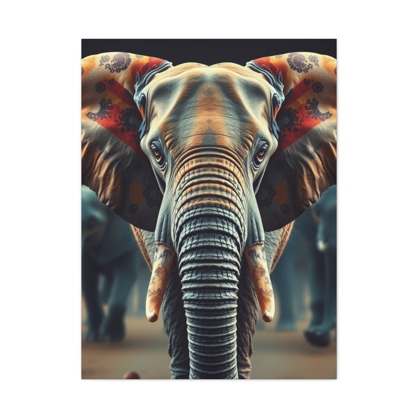 Regal Elephantine Reverie Wall Art & Canvas Print